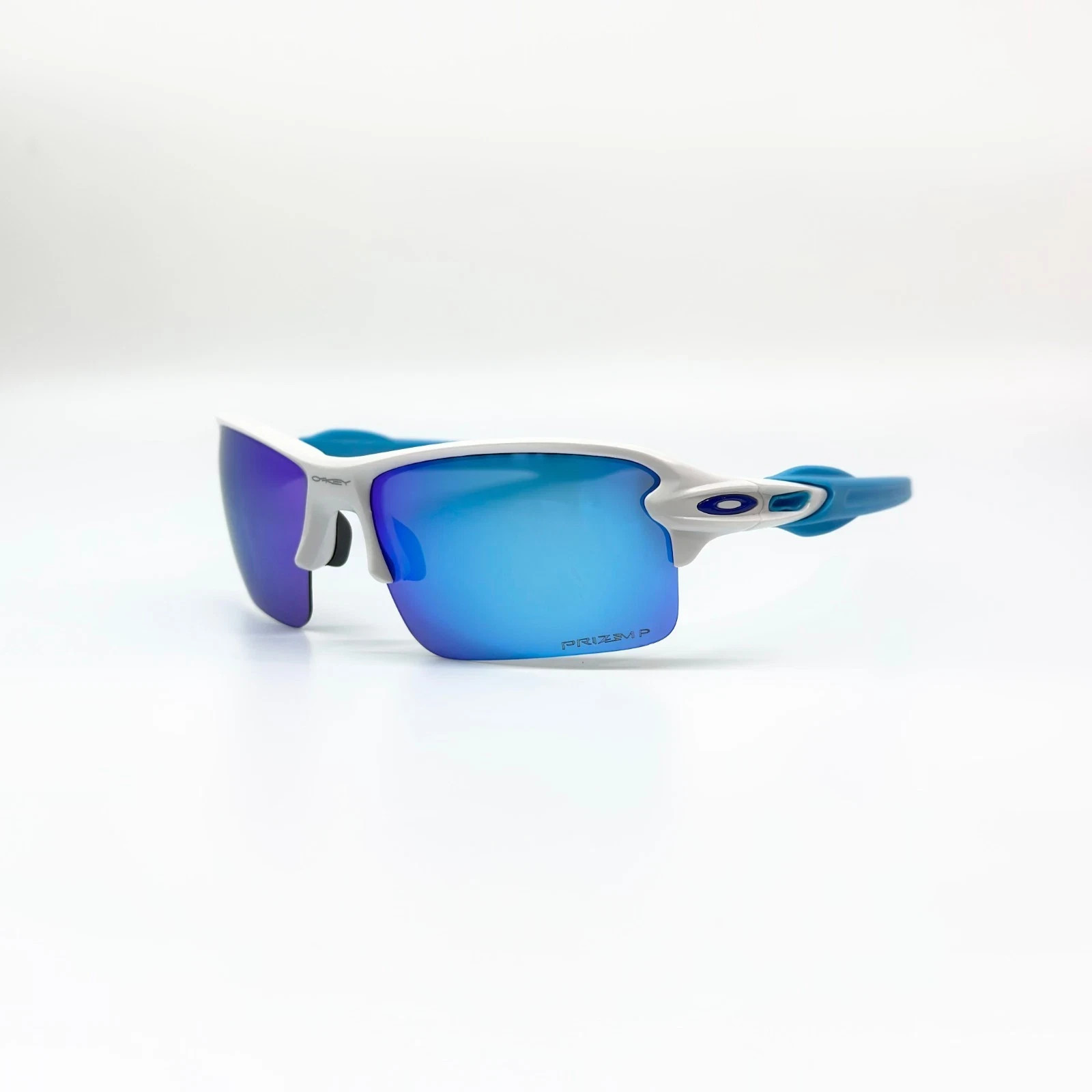 Oakley Flak 2.0 XL OO9271 White Blue Frame Prizm Sapphire Sunglasses New w/ Box