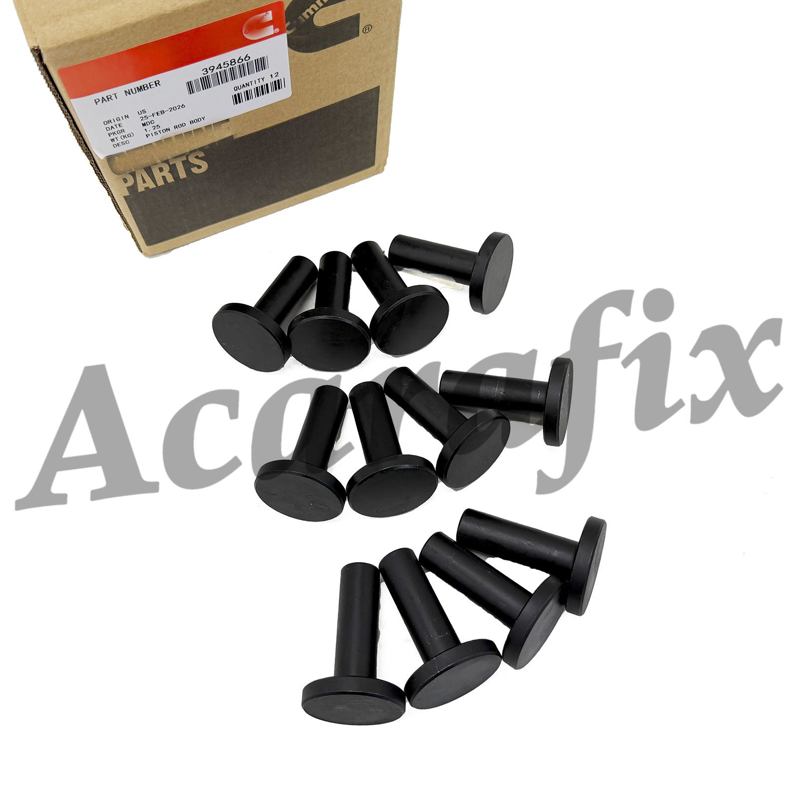 12pcs Valve Tappet body 3945866 for Cummins 8.3L ISC