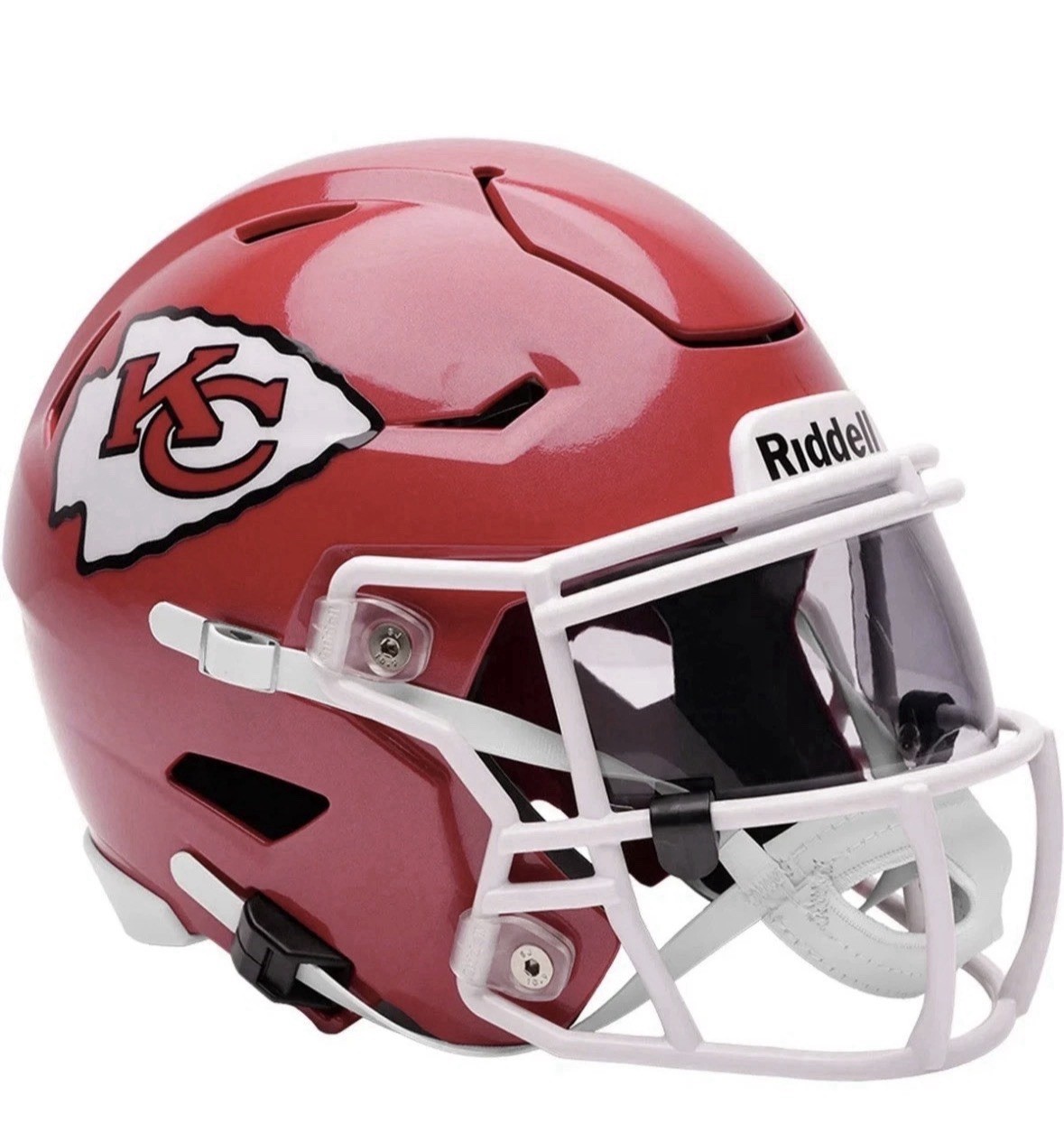 Kansas City Chiefs Riddell SpeedFlex Mid-Size MIDI Football Helmet