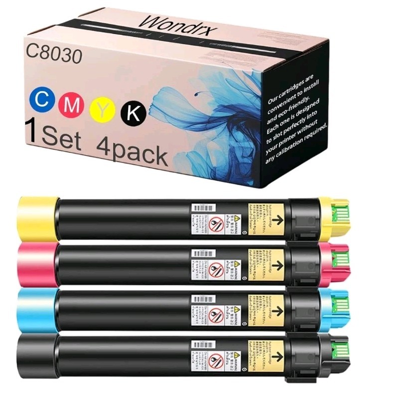 006R01697 4PK CMYK Toner Cartridge for AltaLink C8030 C8035 C8045 C8055 C8070