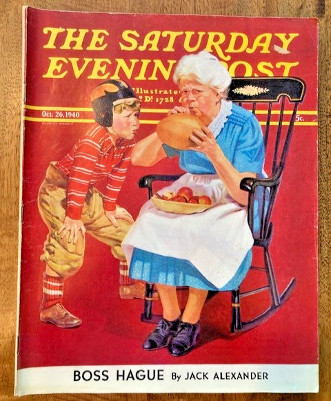 The Saturday Evening Post Oct 26 1940 titled The Saturday Evening Post Oct 26 1940 titled
