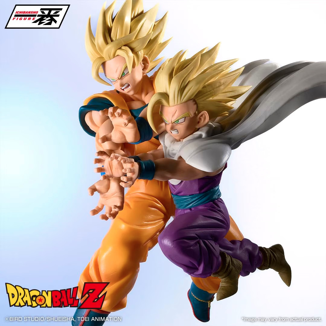 Son Goku & Gohan (Spectacle Battle) Bandai Ichibansho Ichiban Kuji Figure Son Goku & Gohan (Spectacle Battle) Bandai Ichibansho Ichiban Kuji Figure
