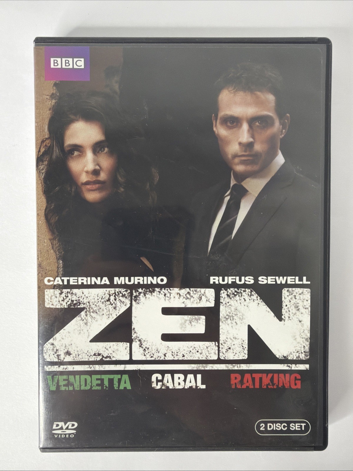 Zen: Vendetta Cabal Ratking (DVD 2-Disc Set, 2010) BBC, Rufus Sewell VGC Discs Zen: Vendetta Cabal Ratking (DVD 2-Disc Set, 2010) BBC, Rufus Sewell VGC Discs