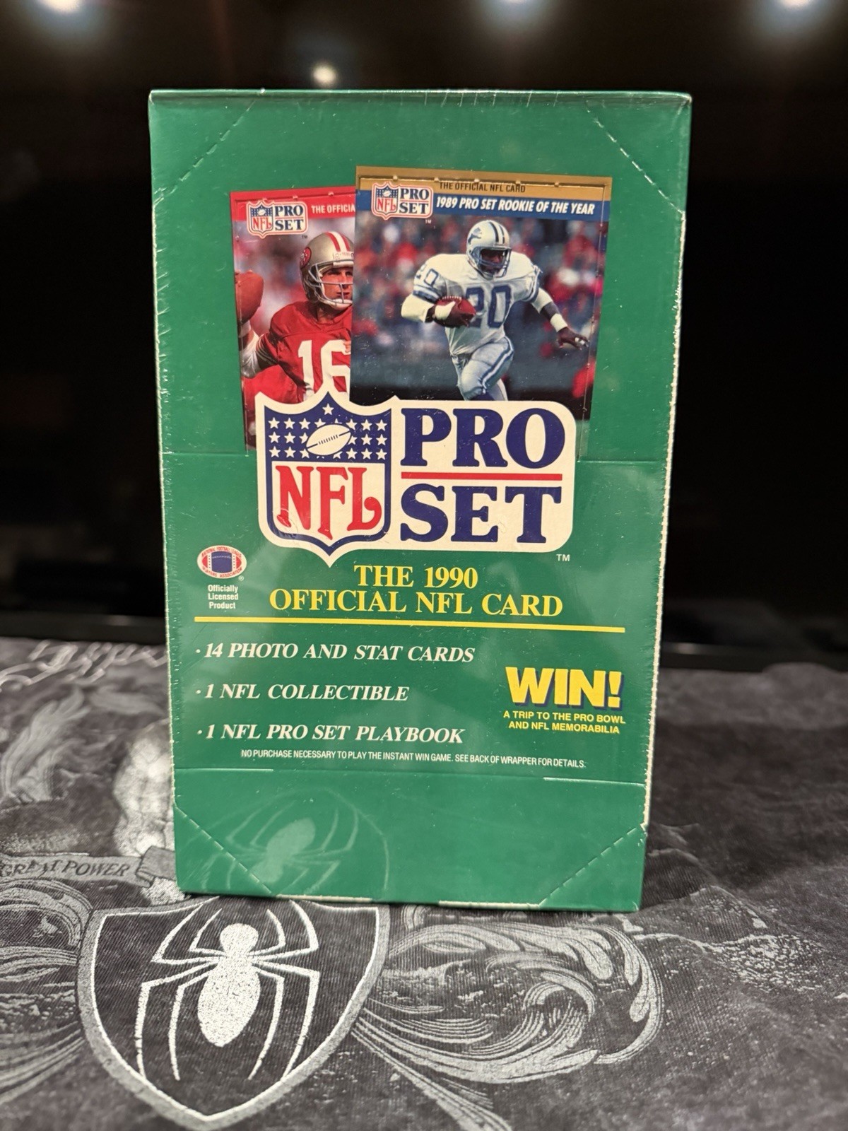 1990 NFL Pro Set Series 1 Sealed Wax Box – 36 Unopened Packs – Vintage Football 1990 NFL Pro Set Series 1 Sealed Wax Box – 36 Unopened Packs – Vintage Football