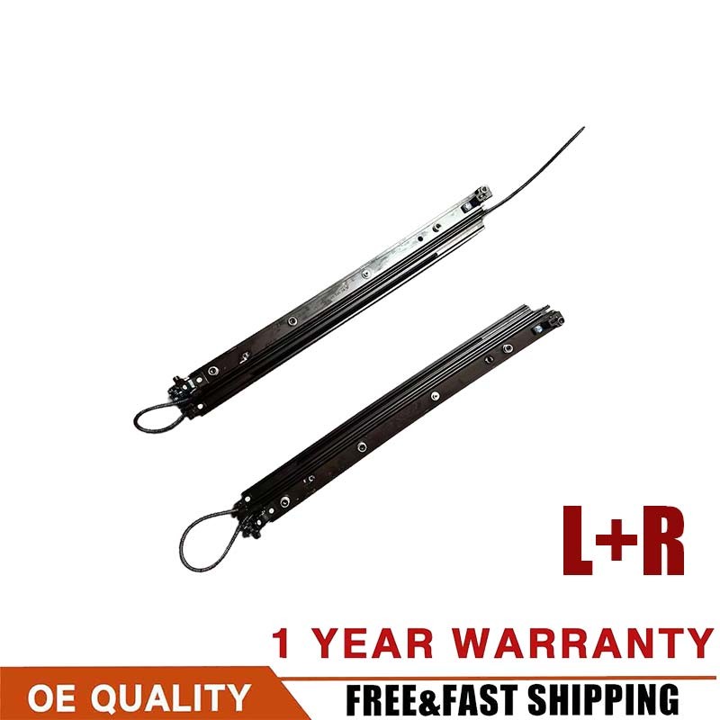 L+R Sunroof Sliding Rail A2057800275+A2057800175 Fit 2015 Mercedes-Benz C400