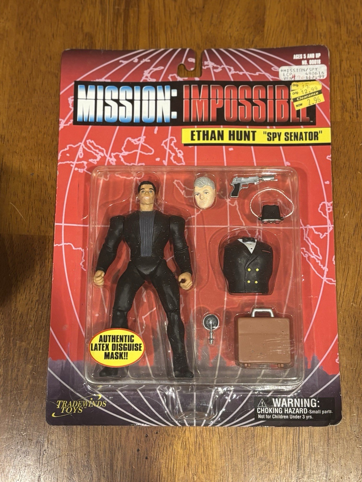 1996 Tradewinds Mission Impossible Ethan Hunt \ 1996 Tradewinds Mission Impossible Ethan Hunt \