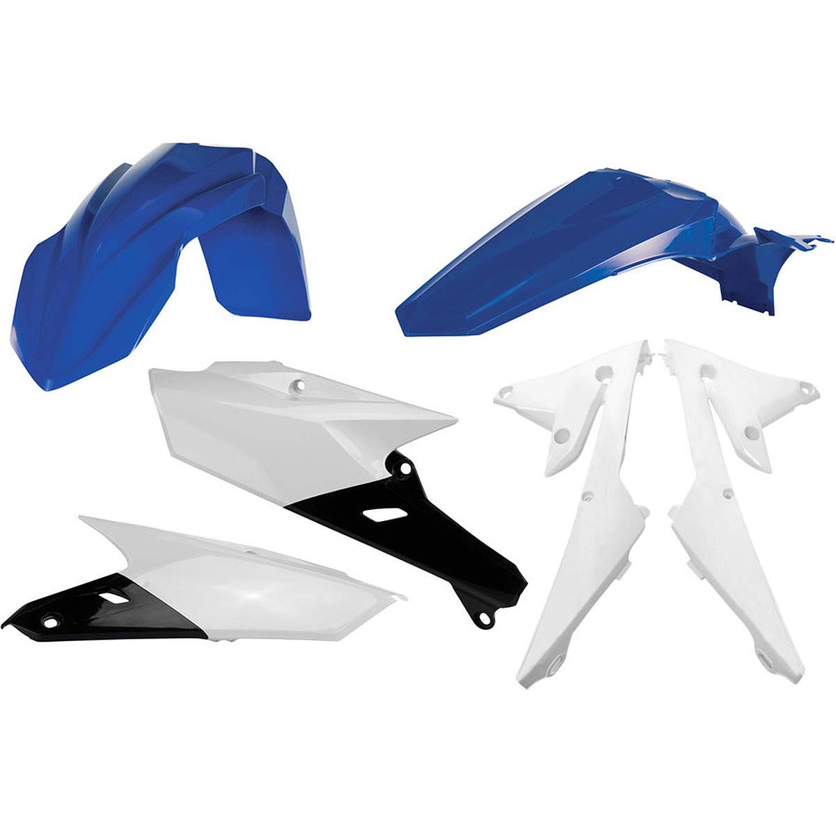 Acerbis Plastic Kit (OEM Colors) - 2041290242 Yamaha YZ125/250 2000-2001