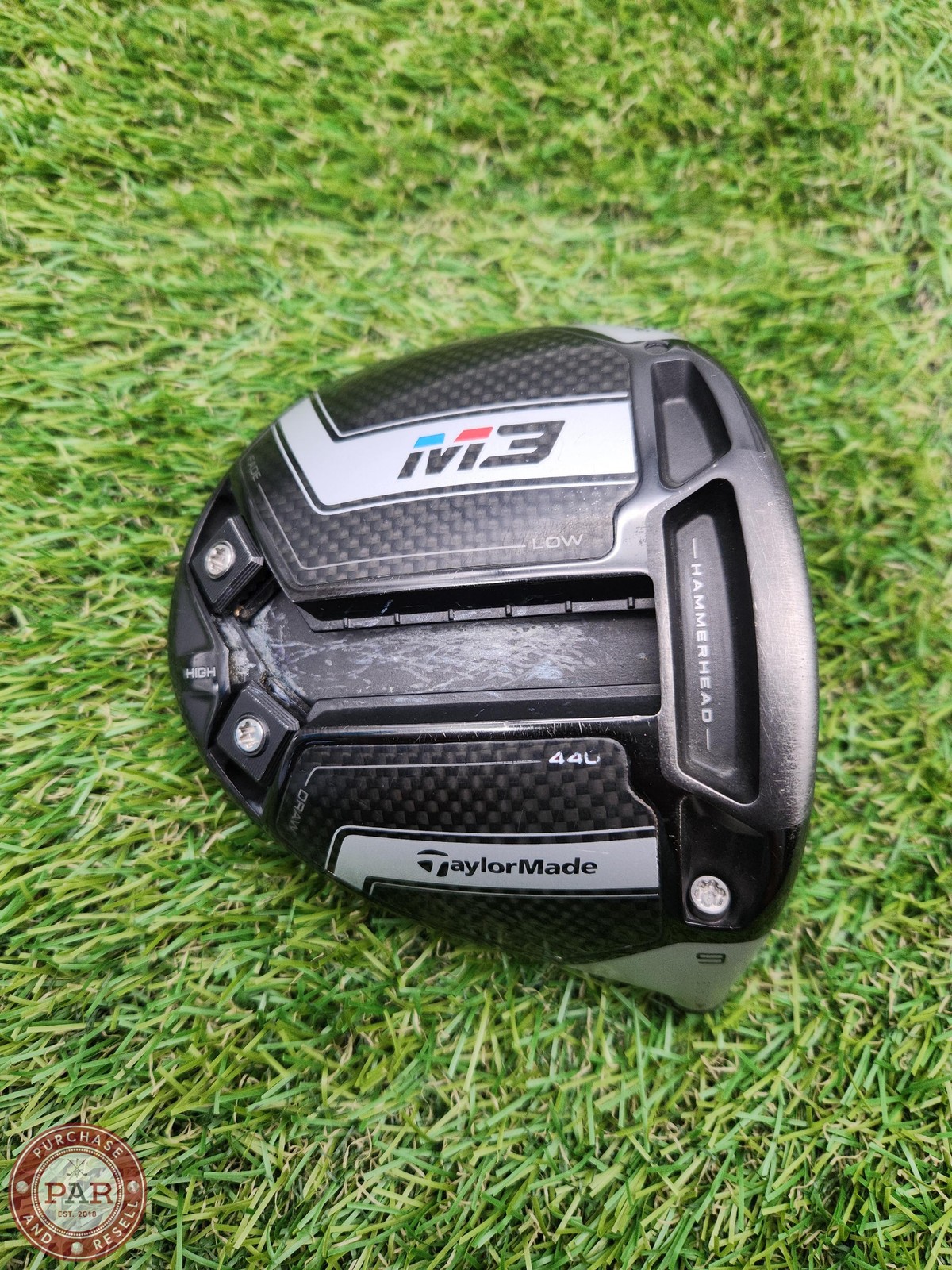 2018 TAYLORMADE M3 440 DRIVER 9* CLUBHEAD ONLY GOOD