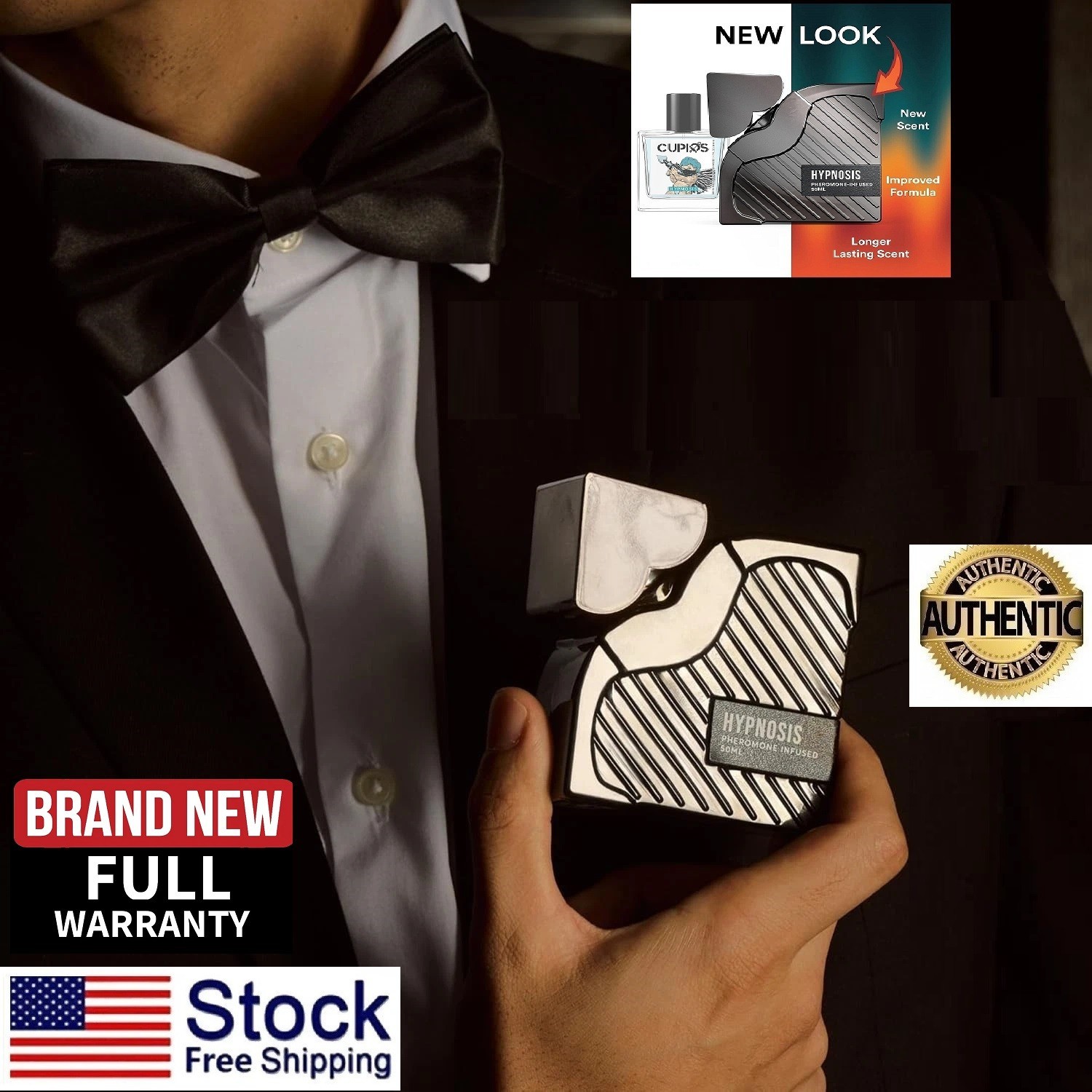 Cupids Hypnosis 3.0 Pheromone Cologne for Men 50ML (100% authentic Maid in USA)