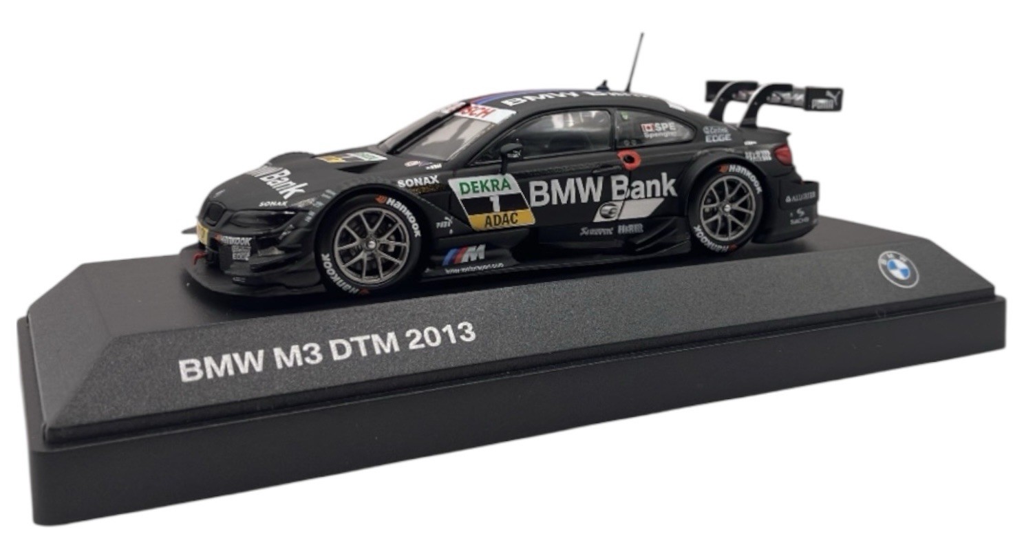 Minichamps 1/43 BMW M3 DTM 2013 #1 Racing Car Black 80422351056 Minichamps 1/43 BMW M3 DTM 2013 #1 Racing Car Black 80422351056