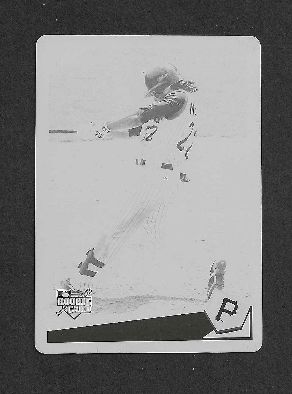 ANDREW MCCUTCHEN 2009 Topps Update Black Printing Plate 1/1 Rookie RC Pirates