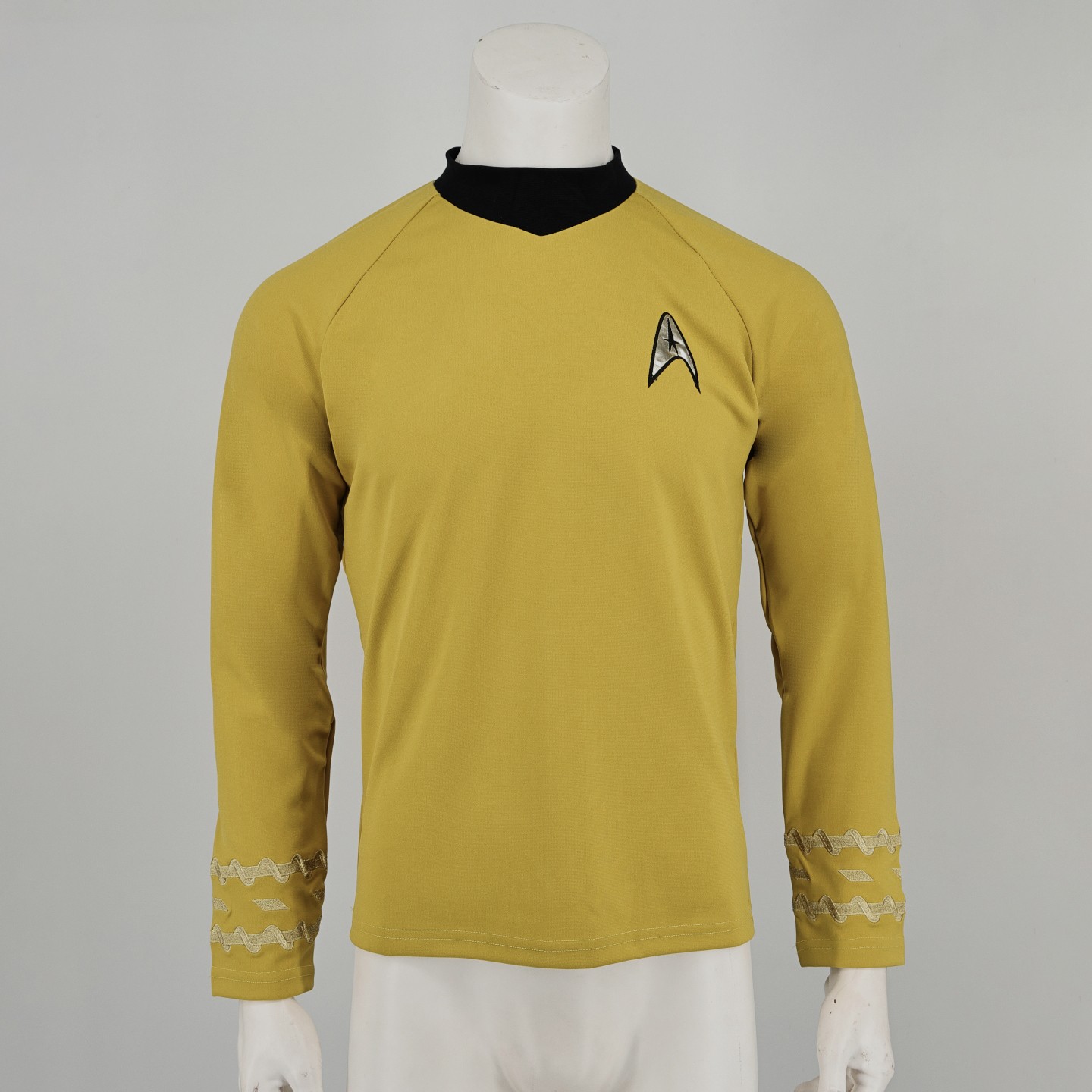 Cosplay The Original Series Kirk Gold Spock Blue Red Shirt TOS Starfleet Uniform