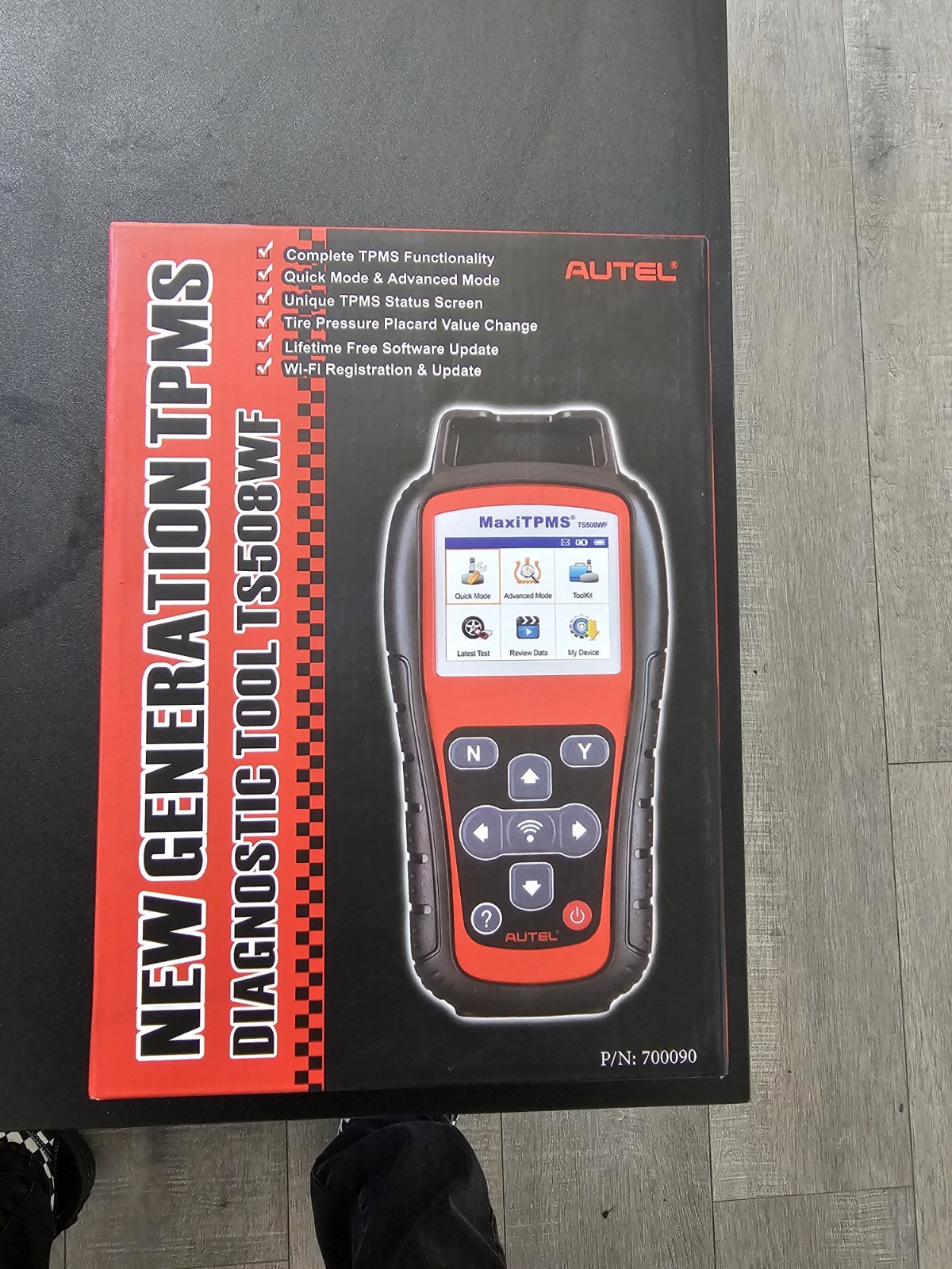 Autel New Generation TPMS diagnostic tool TS508WF used - great condition Autel New Generation TPMS diagnostic tool TS508WF used - great condition