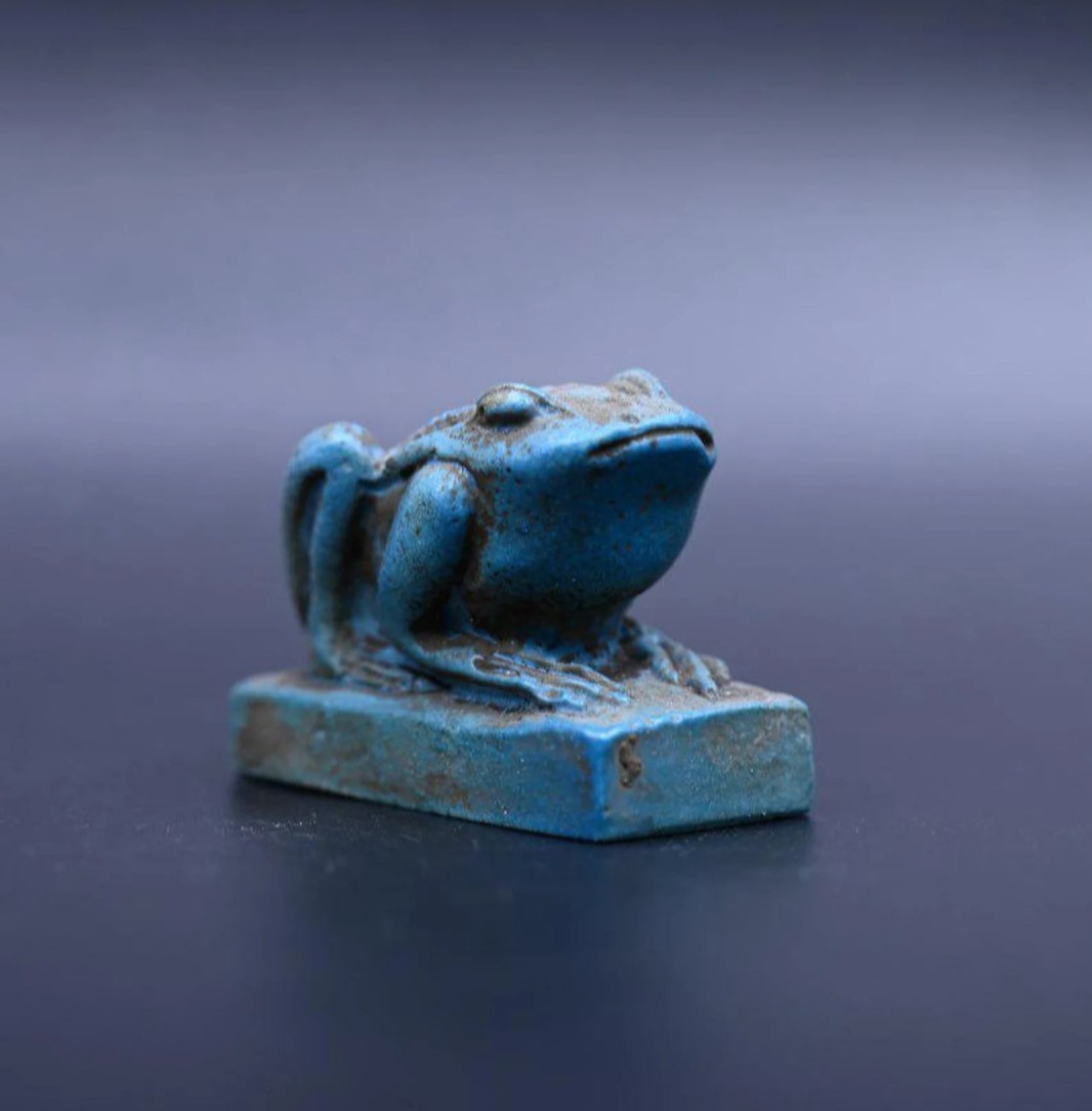 Authentic Ancient Egyptian Antiquities Heqet Egyptian Frog Statue Egyptian BC