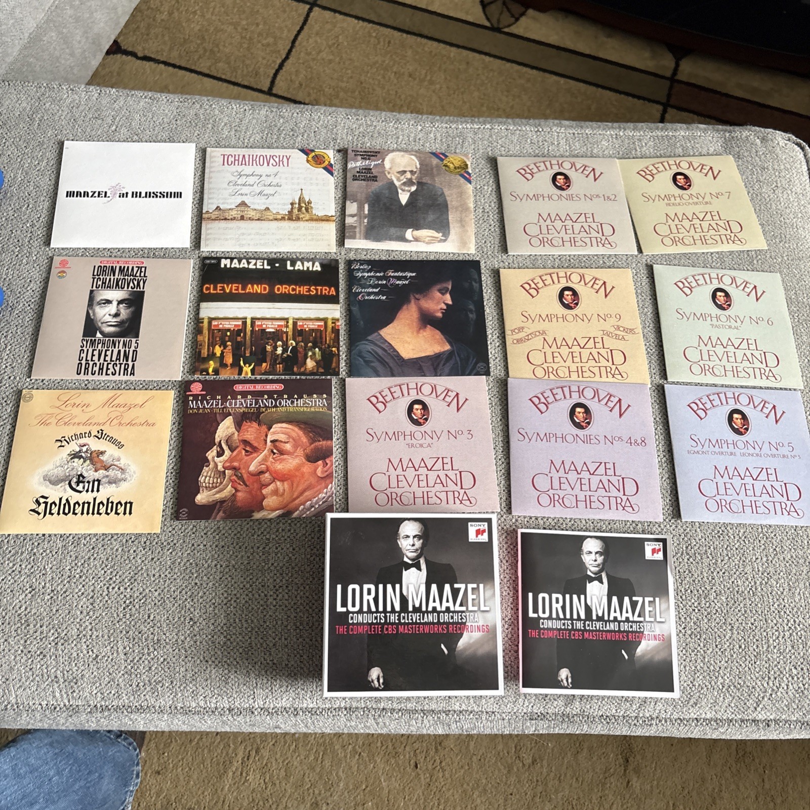 Lorin Maazel Cleveland Orchestra Complete CBS Recordings 15 CD Box Set Lorin Maazel Cleveland Orchestra Complete CBS Recordings 15 CD Box Set