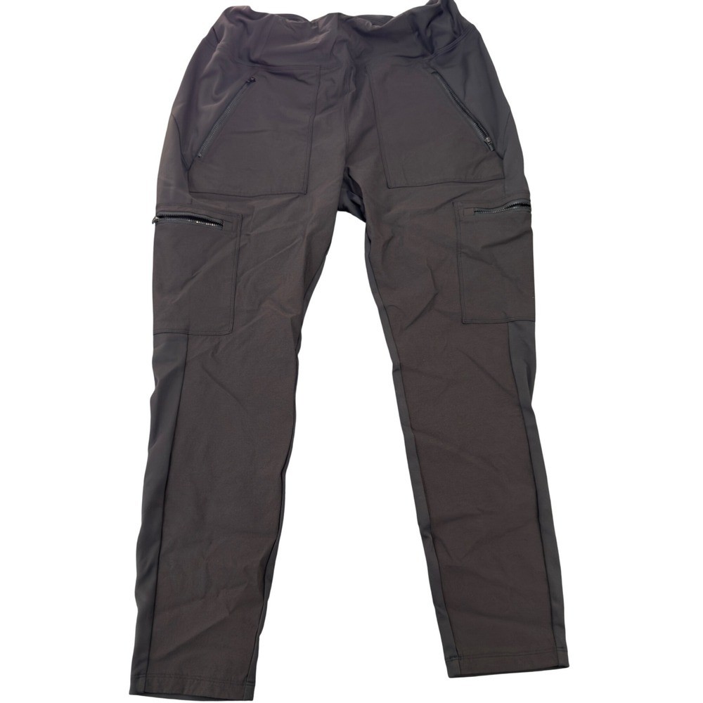 Athleta Headlands Hybrid Cargo Tights Pants Dark Gray Size 18