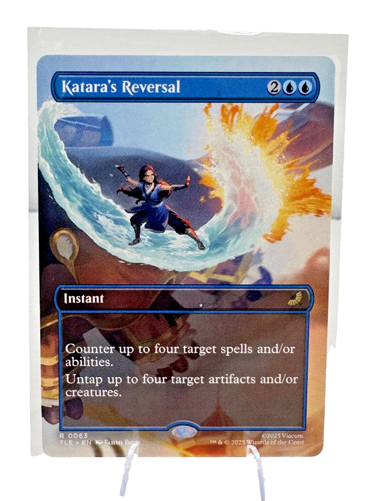 Katara\'s Reversal (Borderless) Avatar: The Last Airbender: Eternal-Legal Regular Katara\'s Reversal (Borderless) Avatar: The Last Airbender: Eternal-Legal Regular