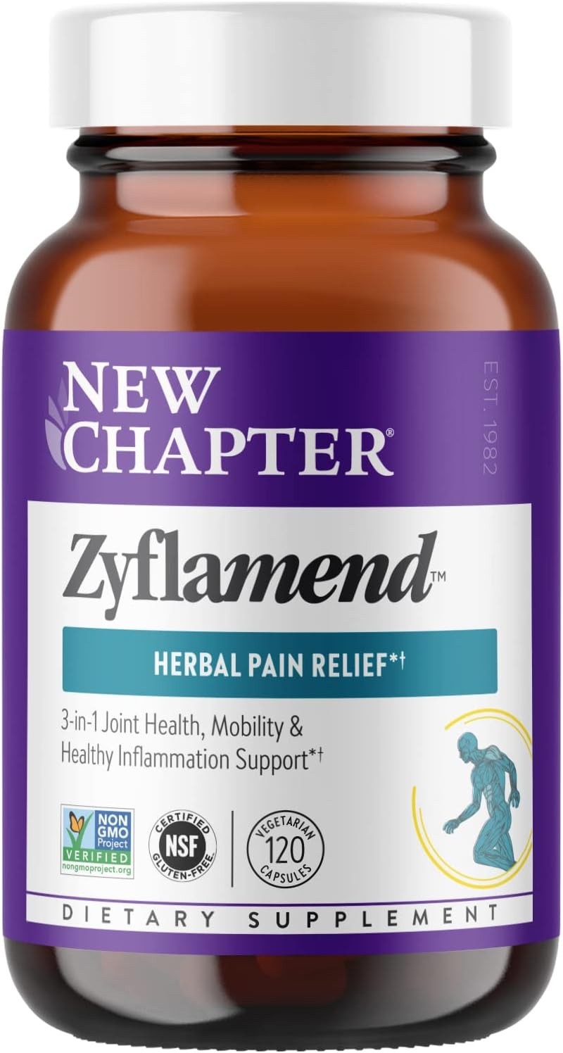 New Chapter Zyflamend - 120 Vegetarian Capsules - EXP 01/2027 New Chapter Zyflamend - 120 Vegetarian Capsules - EXP 01/2027