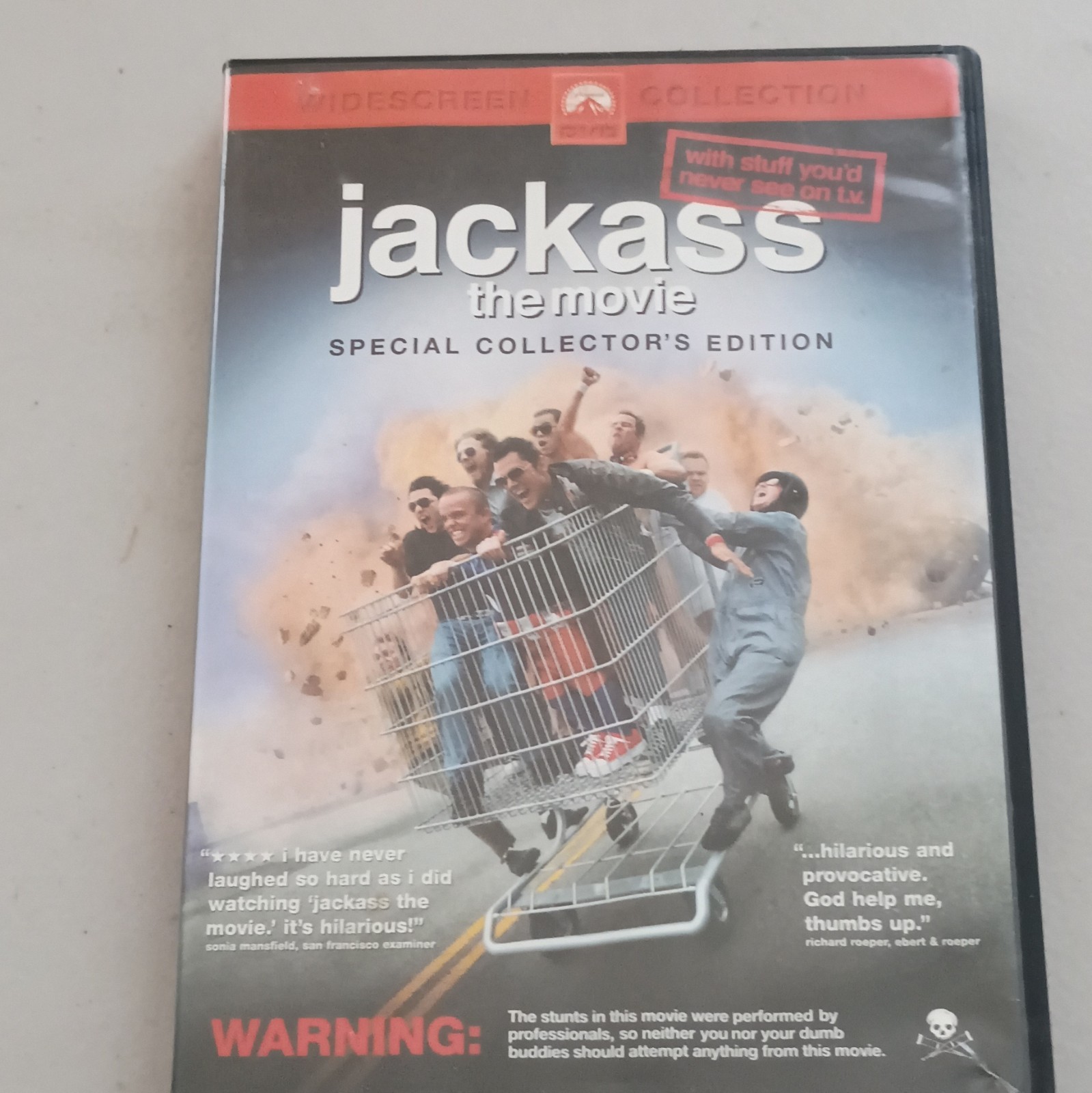 Paramount Pictures Jackass: The Movie DVD Special Collector\'s Ed Widescreen R Paramount Pictures Jackass: The Movie DVD Special Collector\'s Ed Widescreen R