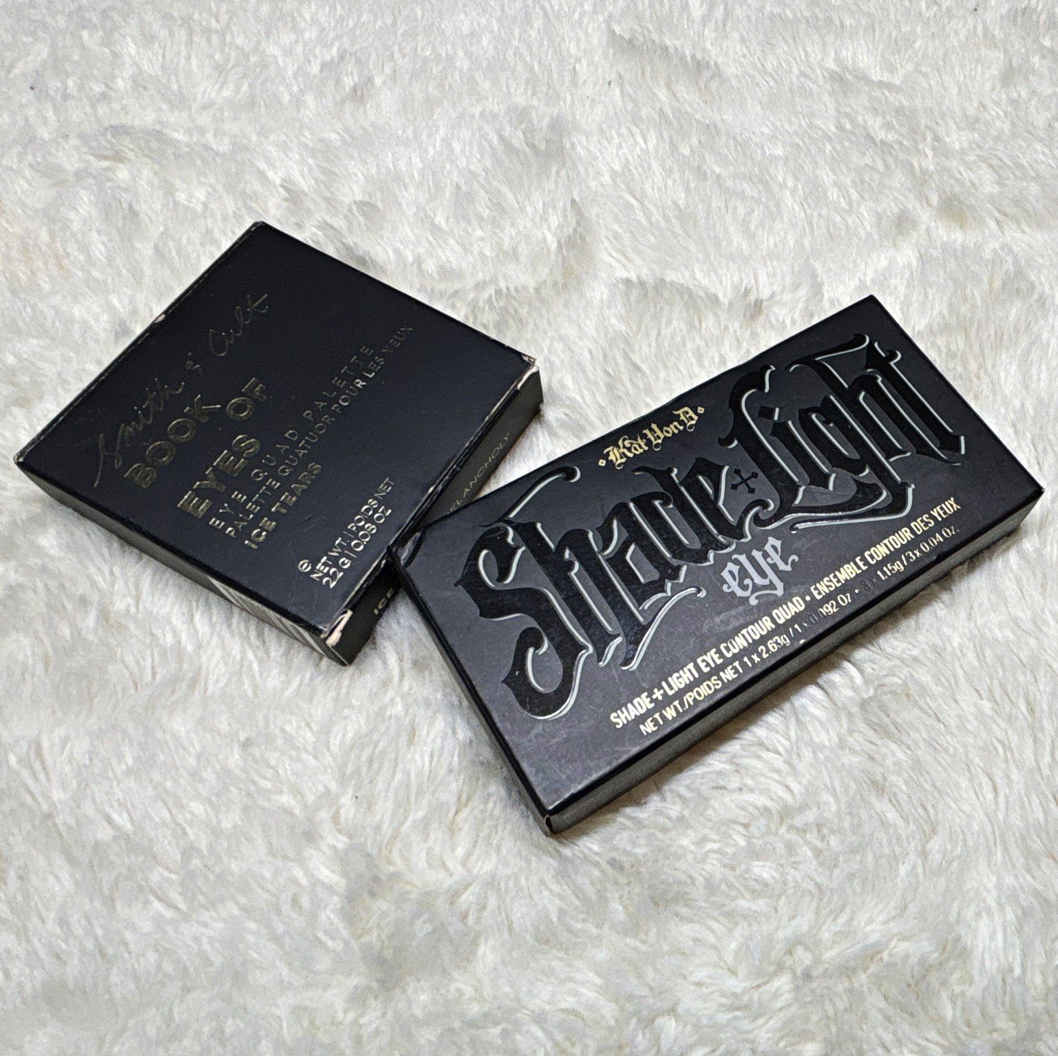 Kat Von D Shade + Light Eye Contour Quad Eyeshadow Palette 0.2 oz Matte Shimmer