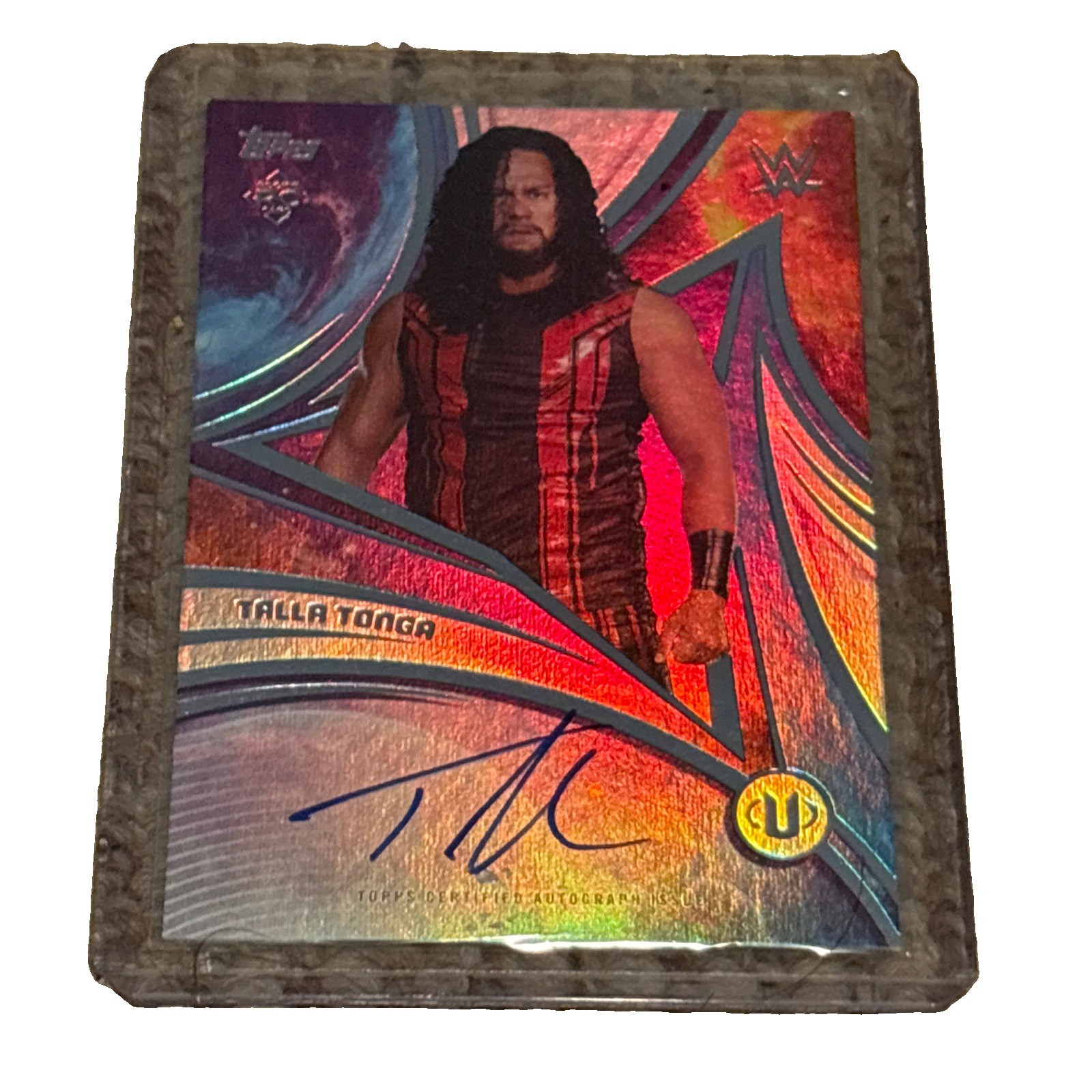 2026 Topps Universe WWE Talla Tonga RC Auto UA-TT SmackDown 2026 Topps Universe WWE Talla Tonga RC Auto UA-TT SmackDown