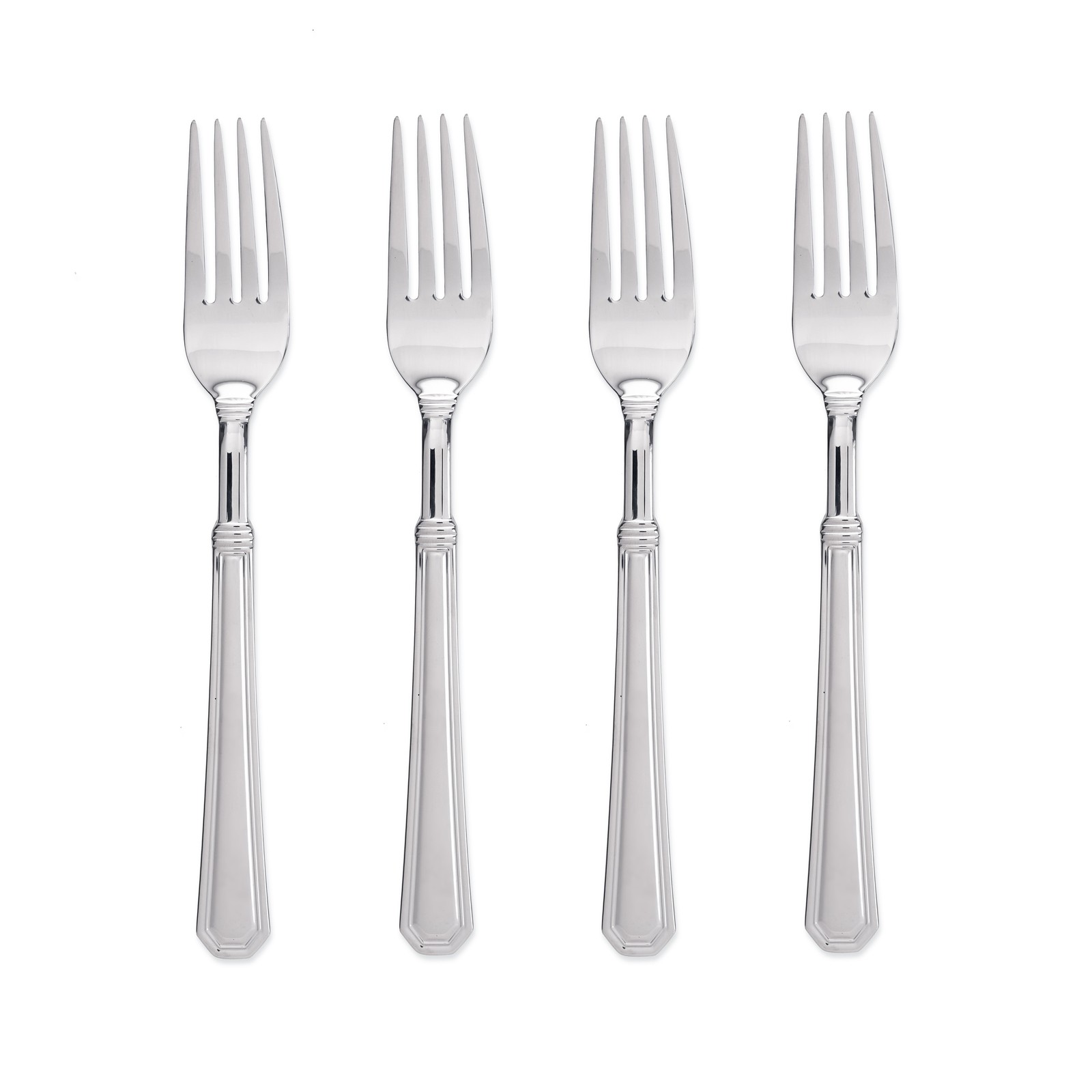 Pfaltzgraff Providence (Glossy) 18/10 Stainless Steel Dinner Fork (Set of Four)