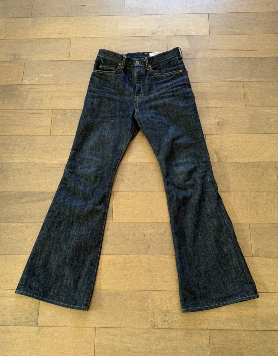 100% BRAND NEW AUTHENTIC Kapital Okabello Flared Jeans Comes w/ Bag