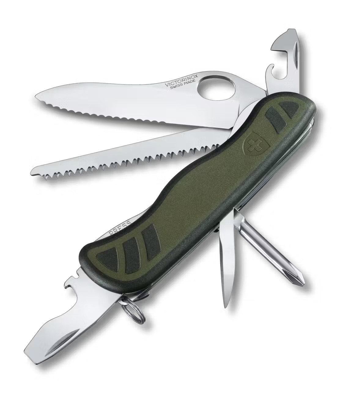 Victorinox Swiss Soldier\'s Knife 08 Green 0.8461.MWCH