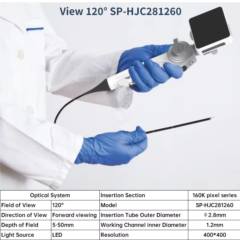 3.5inch screen flexibility Endoscope bronchoscope Laryngoscope With Work Channel 3.5inch screen flexibility Endoscope bronchoscope Laryngoscope With Work Channel