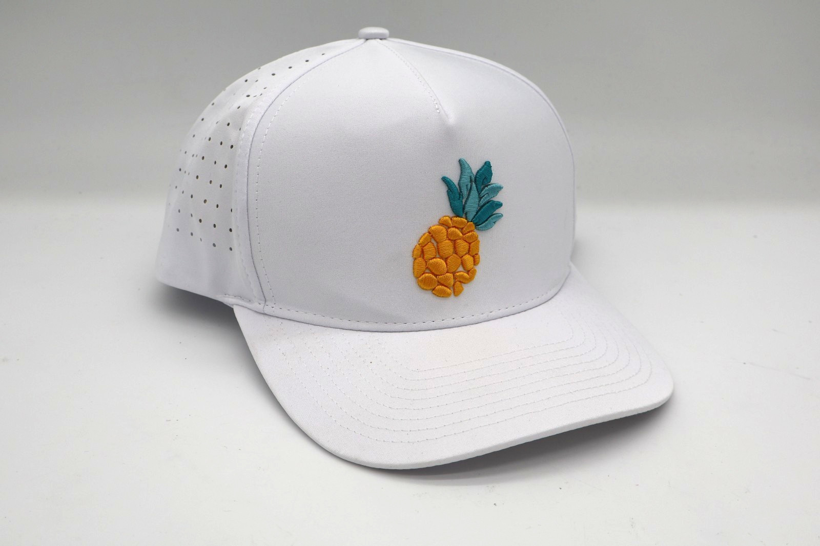 Waggle Golf Juicy Pineapple Adjustable Snapback Golf Cap New