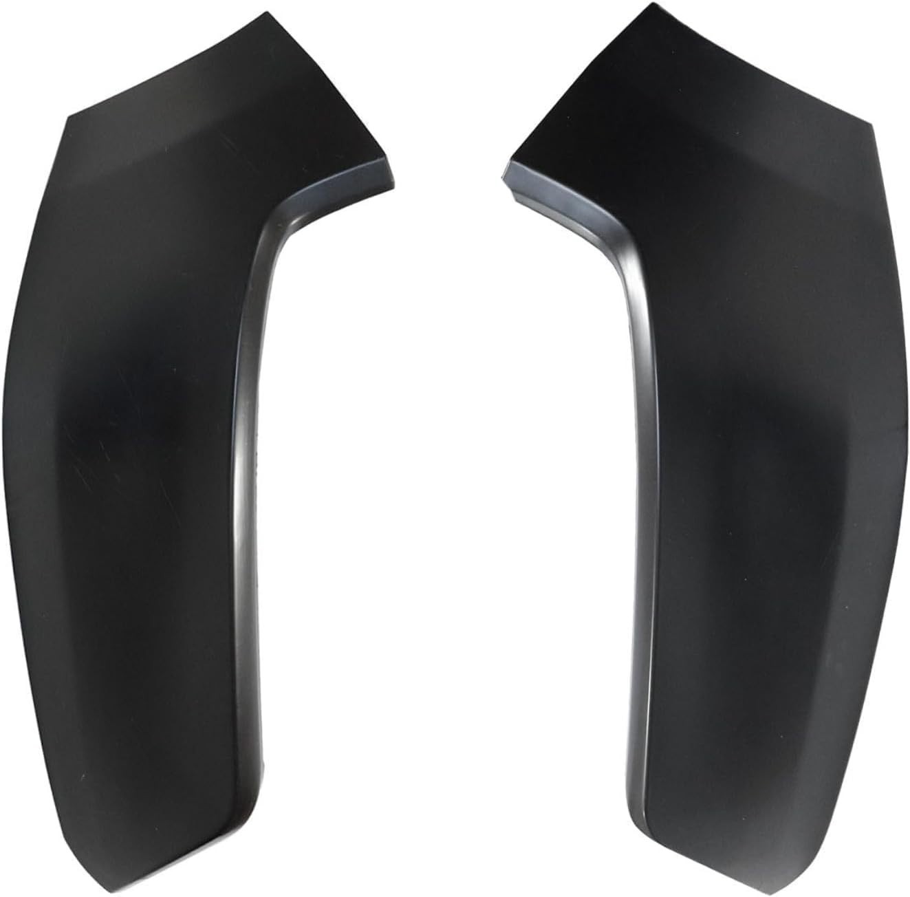 GXARTS Black Front Bumper End Filler Panel Kit (Primed Plastic) - Left and Right