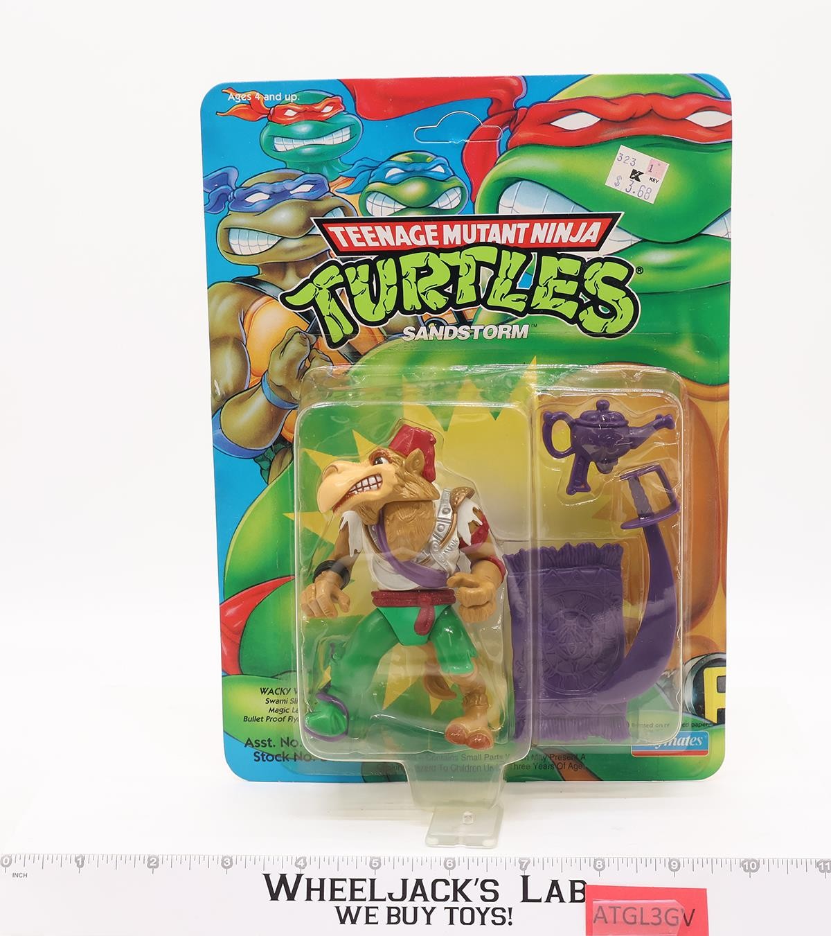 Sandstorm Teenage Mutant Ninja Turtles TMNT 1992 Playmates Figure NEW SEALED