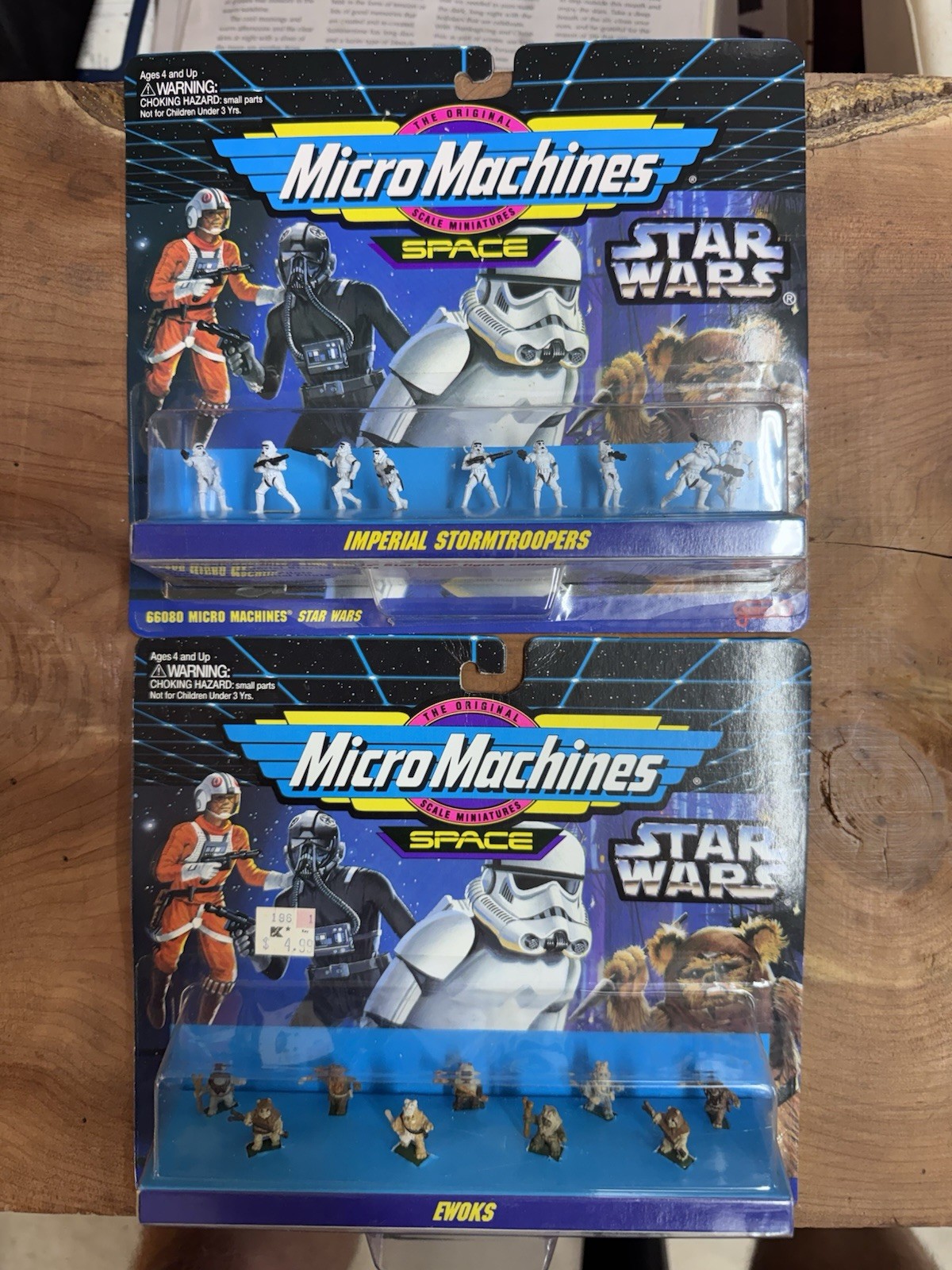 1996 Micro Machines Star Wars: Imperial Stormtroopers/Ewoks 1996 Micro Machines Star Wars: Imperial Stormtroopers/Ewoks
