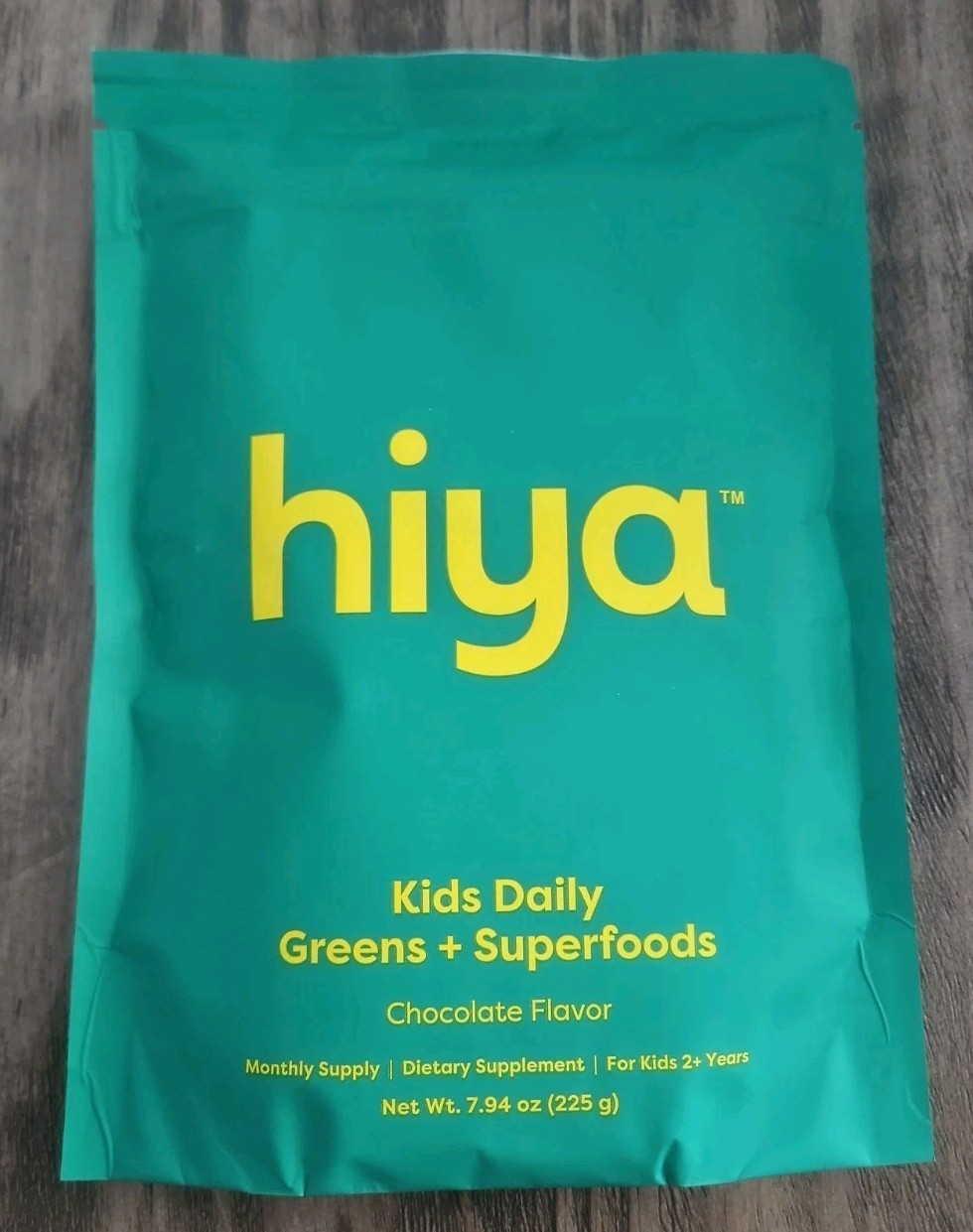 Hiya Health Kid's Daily Greens + Superfoods  , Chocolate Flavor ( 171 G)