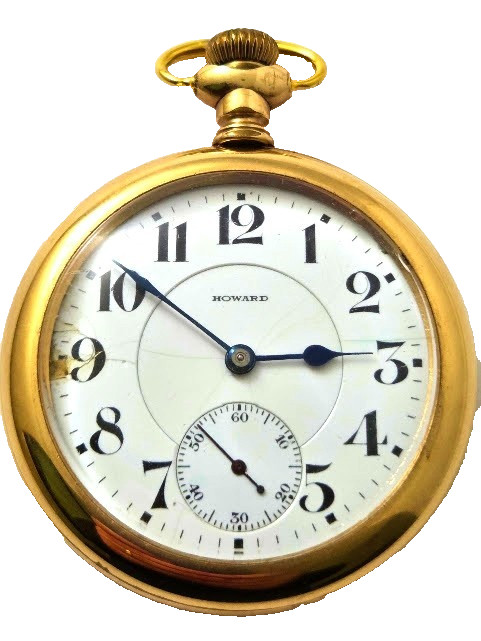 Vintage Howard 21 Jewel Pocket Watch, 1910's, Vintage Watches Vintage Howard 21 Jewel Pocket Watch, 1910's, Vintage Watches