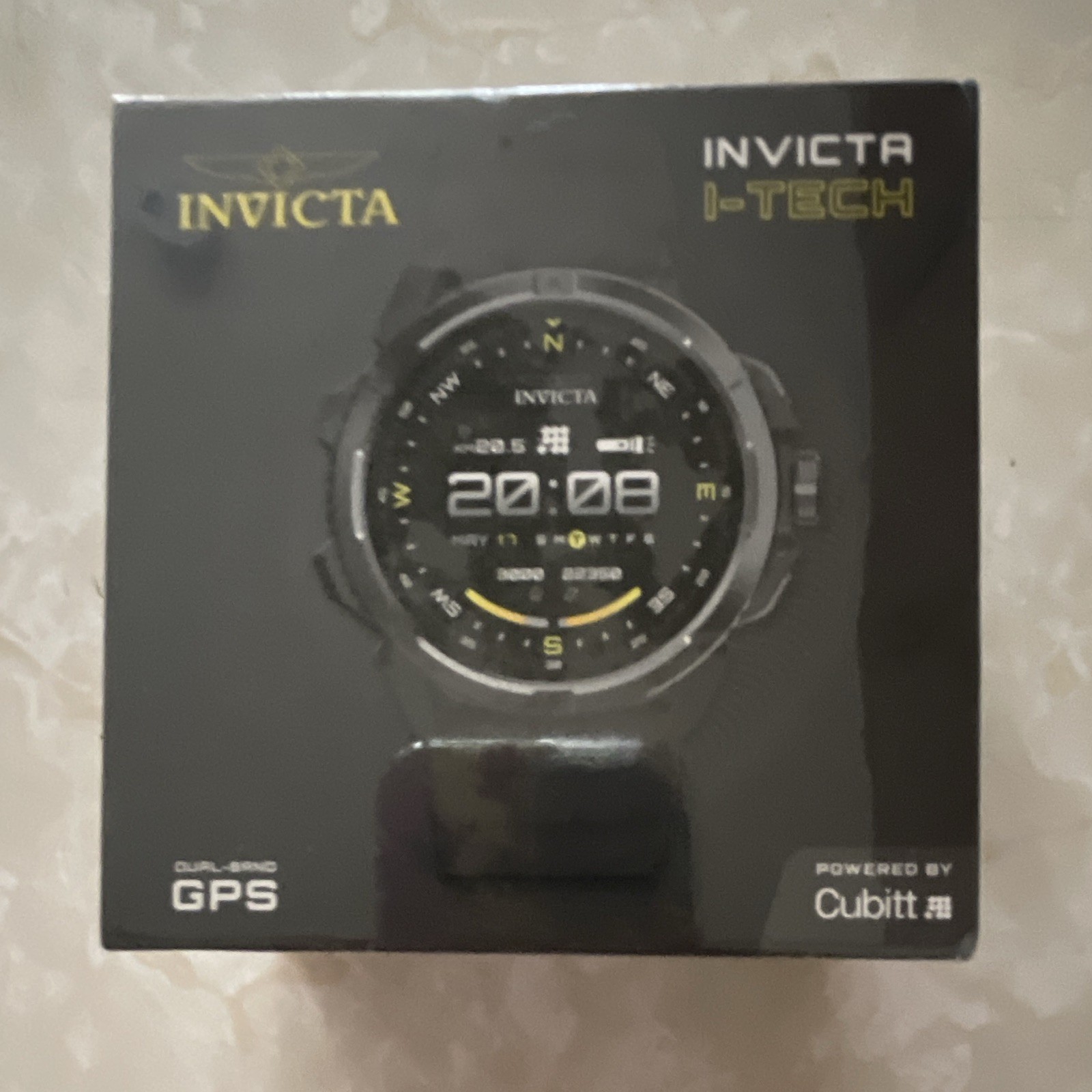 Invicta I-Tech ITECH-010 White Smartwatch Black Dial NEW Factory Sealed