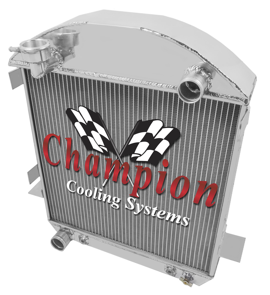 ER Champion 3 Row Radiator for 1917 - 1927 Ford Model T Ford Configuration