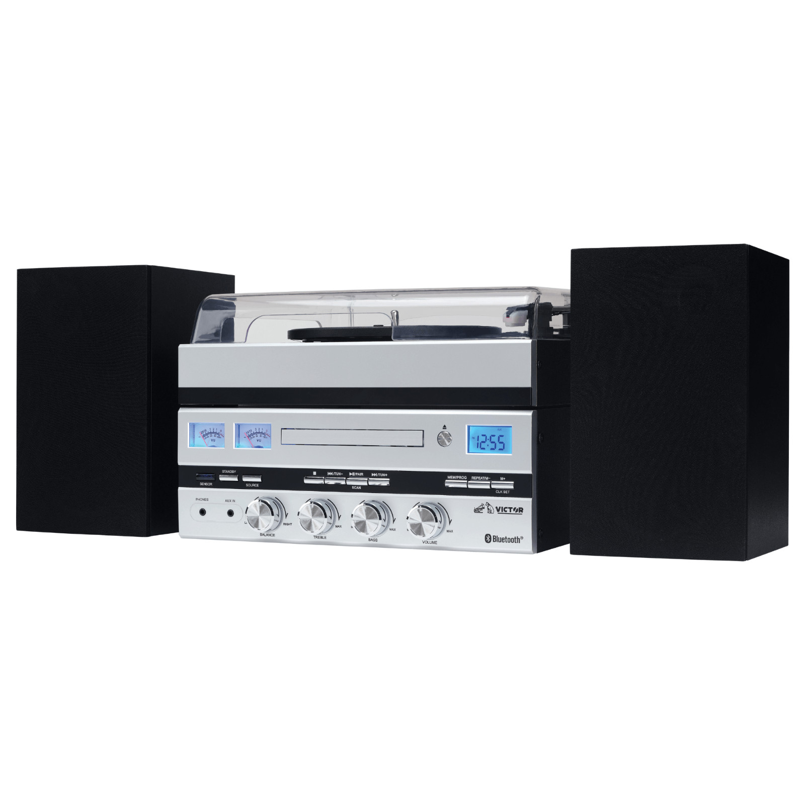 Victor Geneva 5-in-1 Desktop Music Center - Refurbished Grade Very Good Victor Geneva 5-in-1 Desktop Music Center - Refurbished Grade Very Good