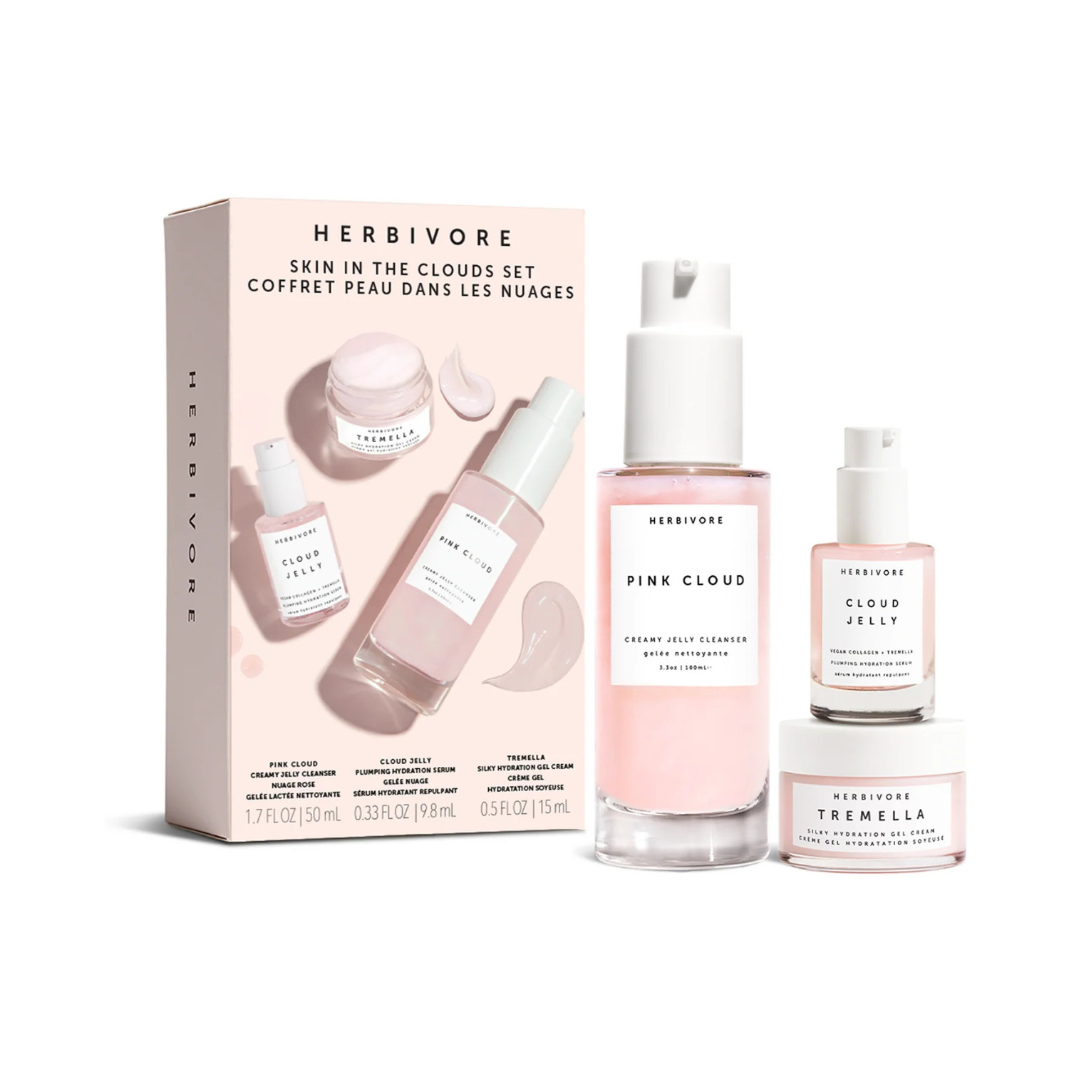 Herbivore Botanicals - Skin In The Clouds: Plumping Hydration Skincare Gift Set Herbivore Botanicals - Skin In The Clouds: Plumping Hydration Skincare Gift Set