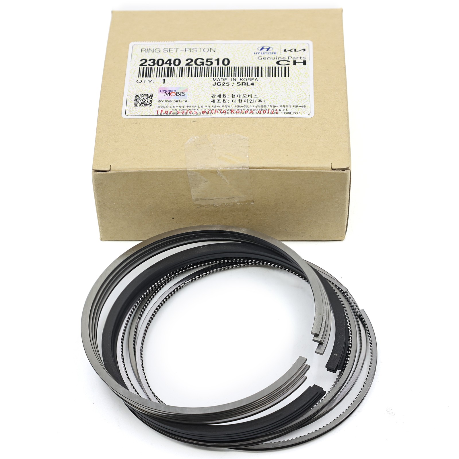 Piston Rings For Hyundai Kia Sonata Santa Fe Tucson 2.4L 23040-2G510