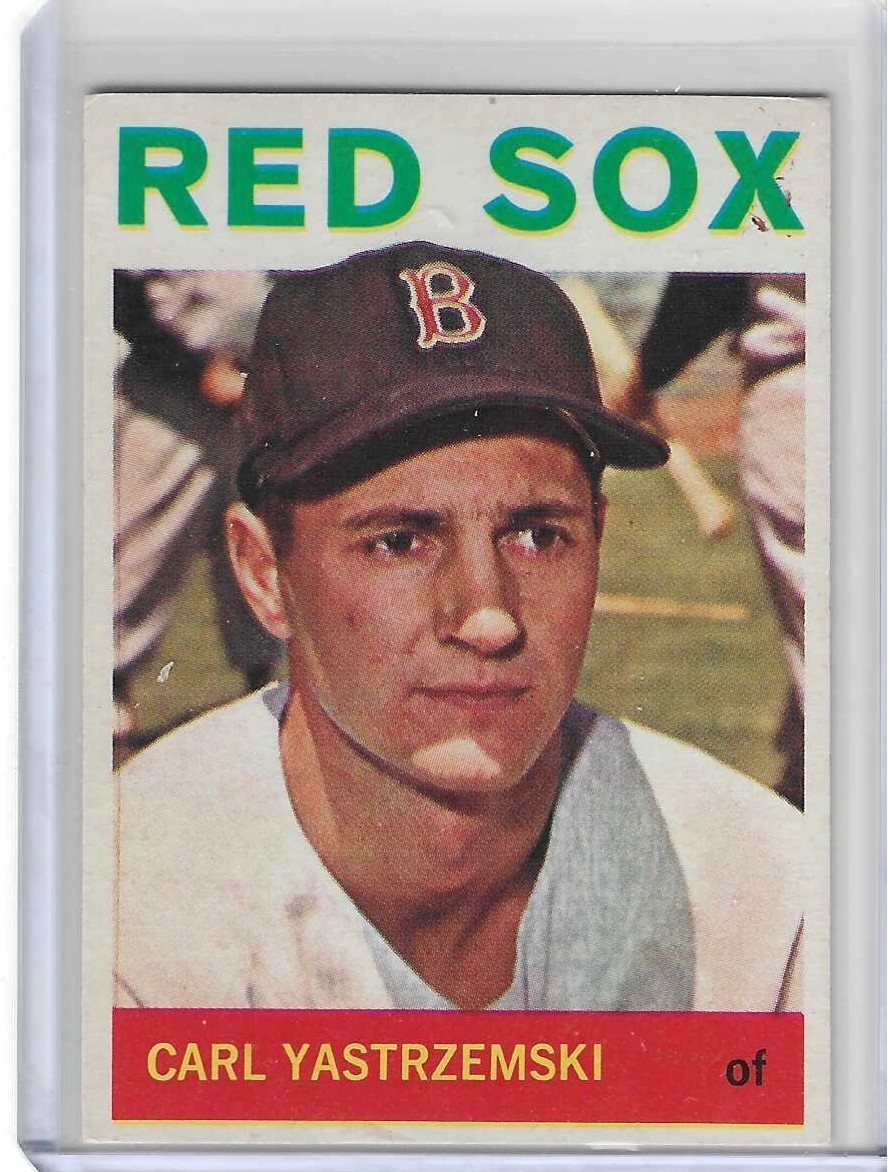 1964 Topps Carl Yastrzemski - #210 Red Sox HOF (EX)