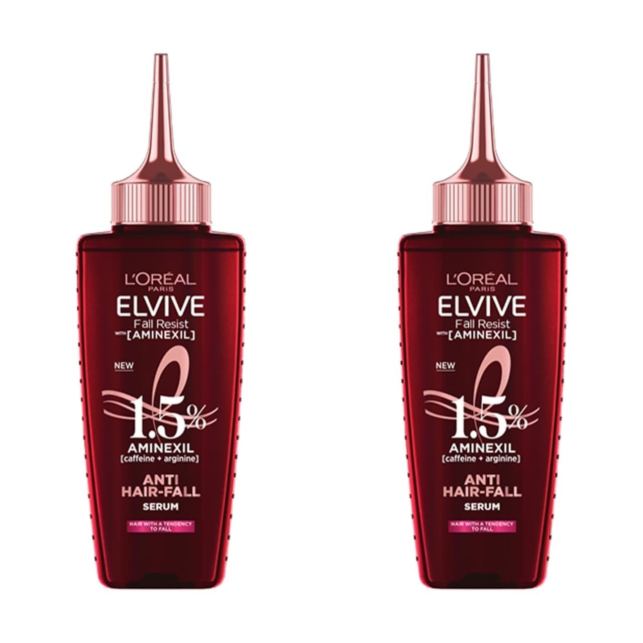 2X L\'Oréal Fall Resist Serum 102Ml with Aminexil, Reduces Hair Fall | 
