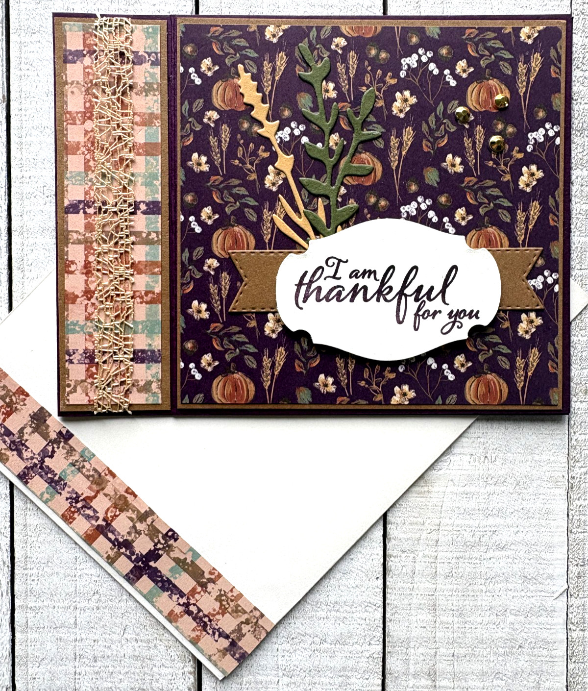 Stampin' Up Card Kit - AUTUMN OPULENCE - All Inclusive Set of 4 Cards