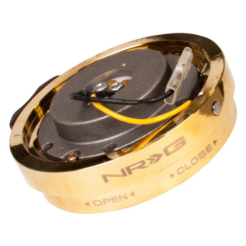 NRG Innovations SRK-400C/GD Thin Chrome Gold Quick Release Hub
