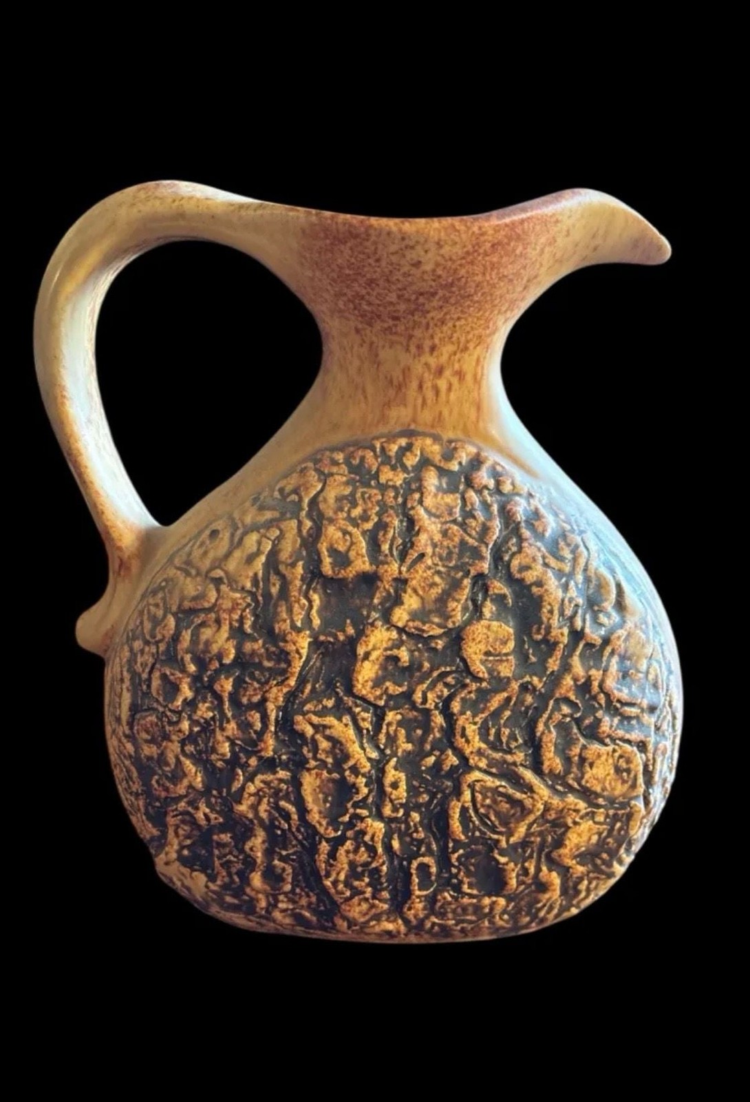 Vintage Dümler & Breiden West German Pottery Fat Lava Ceramic Pitcher Jug 90/18 Vintage Dümler & Breiden West German Pottery Fat Lava Ceramic Pitcher Jug 90/18