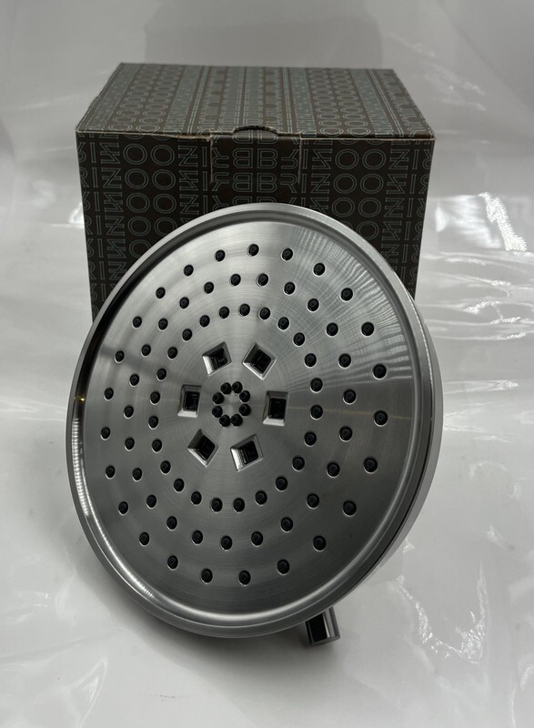 BRIZO INVARI H20KINETIC ROUND MULTI-FUNCTION SHOWERHEAD 87476-SL LUXE STEEL