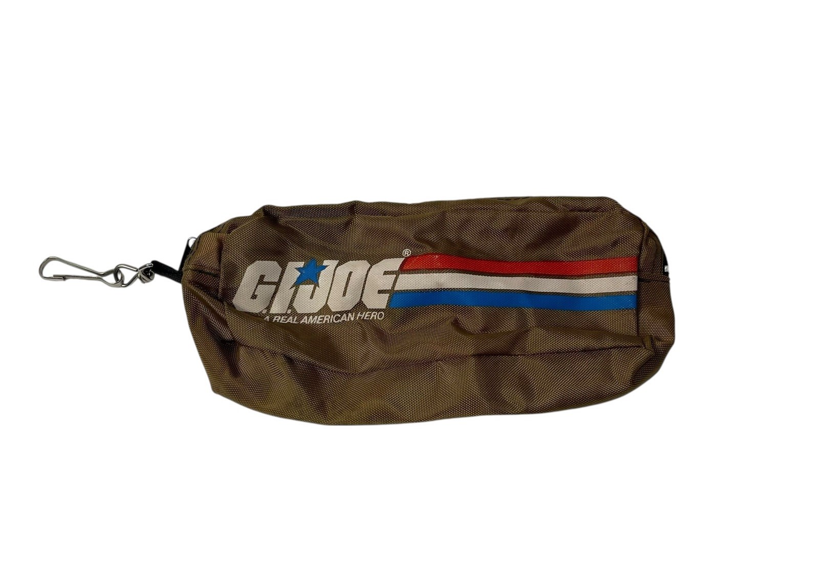Vintage 1983 GI JOE ARAH Pen Pencil Case Brown ADI Hasbro RARE EXTREMELY HTF 80s