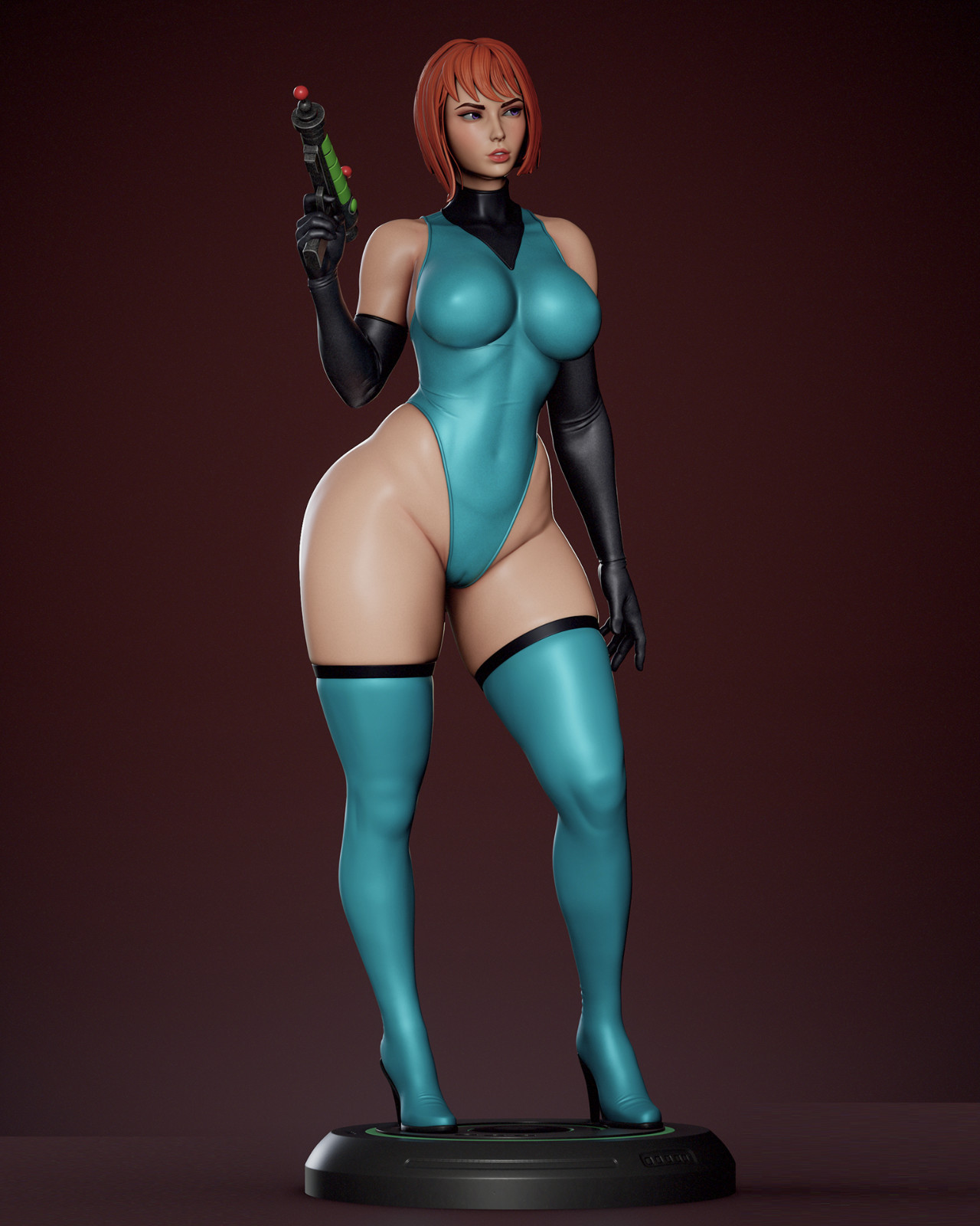 Painted Maddie Fenton Statue 1/4 Sexy Figure
