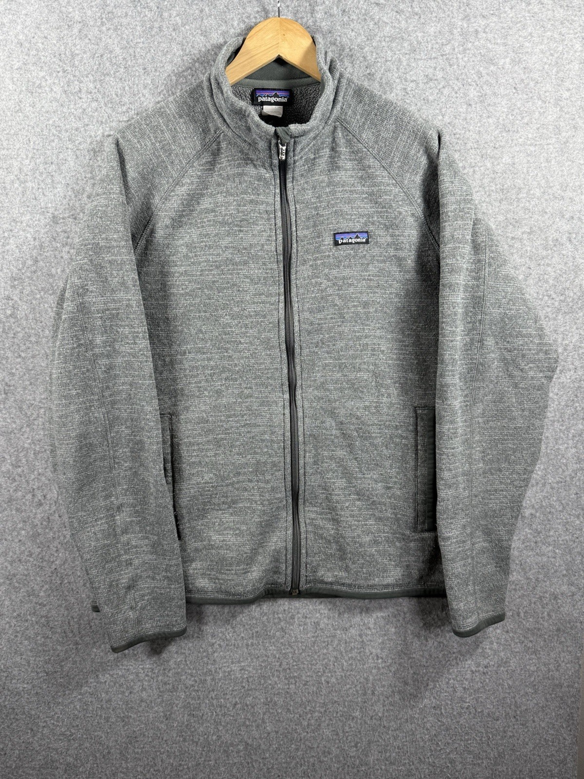 Patagonia Better Sweater Gray Full Zip Fleece Jacket Mens Large Patagonia Better Sweater Gray Full Zip Fleece Jacket Mens Large