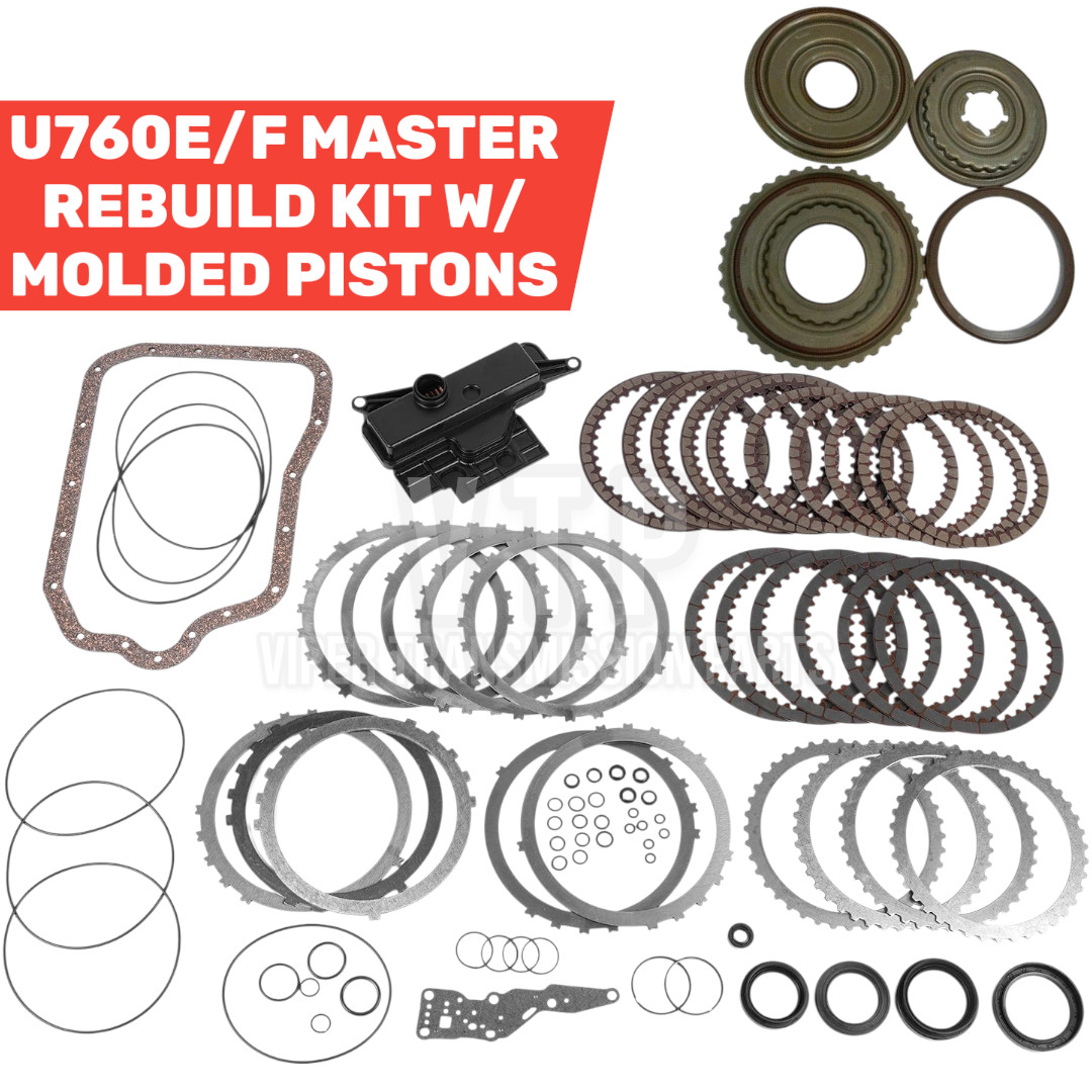 U760E U760F Master Rebuild Kit With Pistons For Toyota (2008-UP) U760E U760F Master Rebuild Kit With Pistons For Toyota (2008-UP)